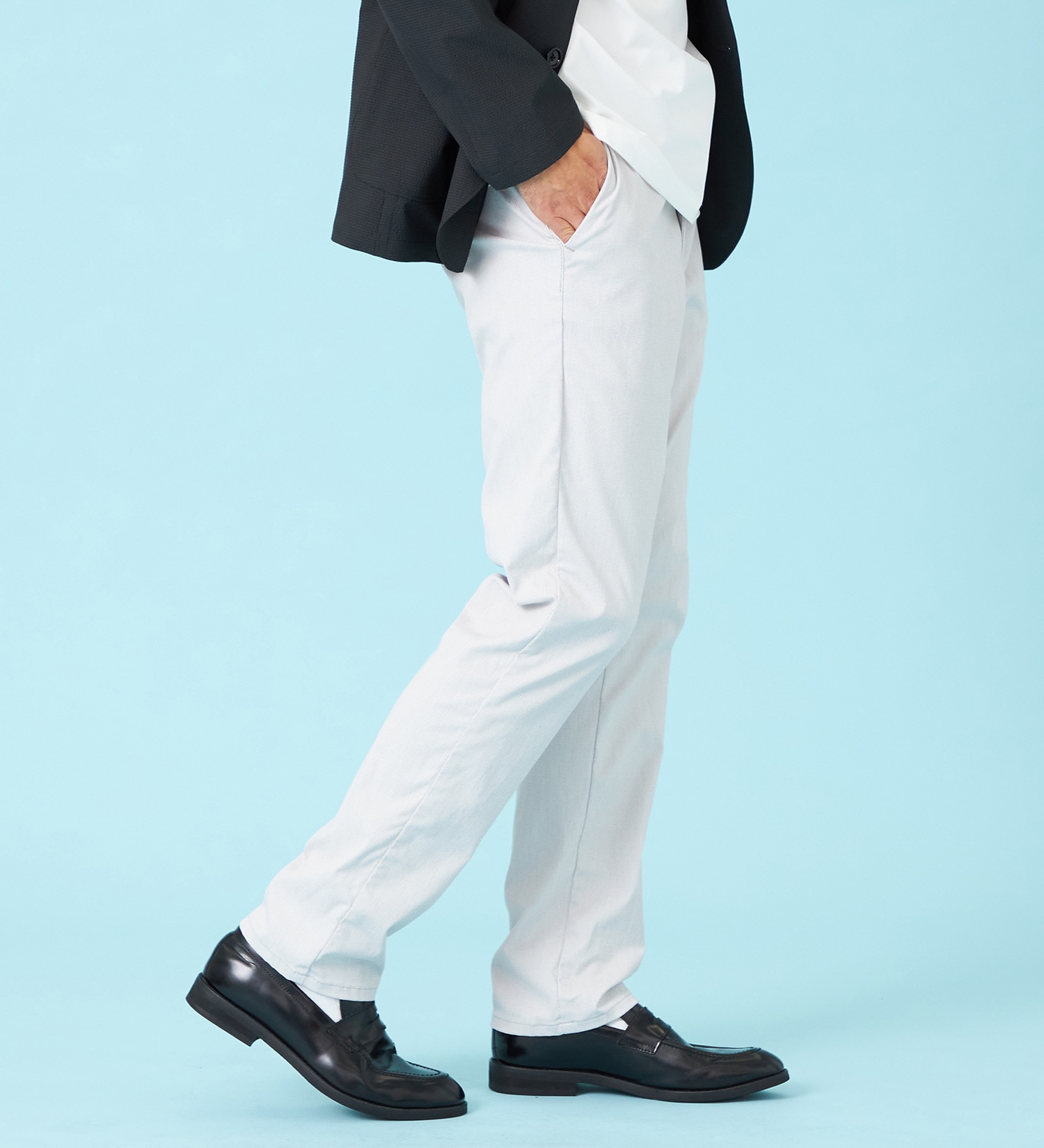 EDWIN(エドウイン)の【予約P】【涼】ジャージーズ COOL ストレート チノパンツ ストレッチ 接触冷感 速乾|パンツ/パンツ/メンズ|ベージュ