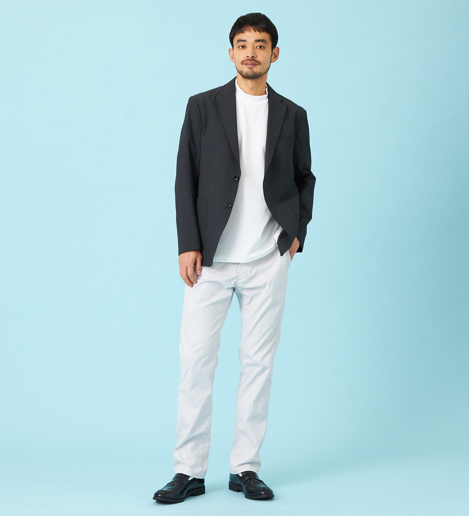 EDWIN(エドウイン)の【予約P】【涼】ジャージーズ COOL ストレート チノパンツ ストレッチ 接触冷感 速乾|パンツ/パンツ/メンズ|ベージュ