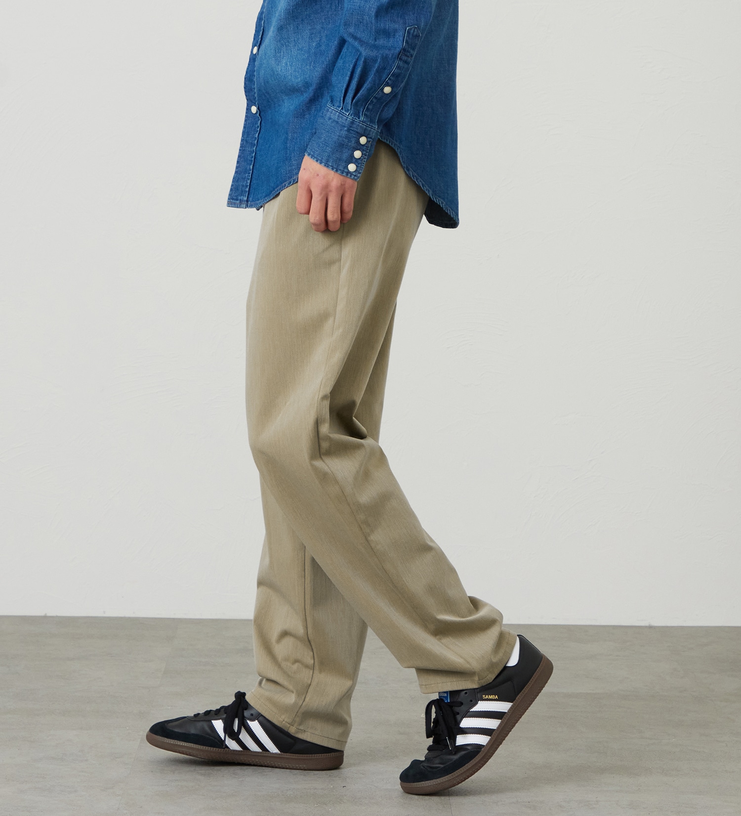 EDWIN(エドウイン)の【試着対象】ジャージーズ ルーズシルエット チノパンツ ストレッチ|パンツ/チノパンツ/メンズ|ベージュ