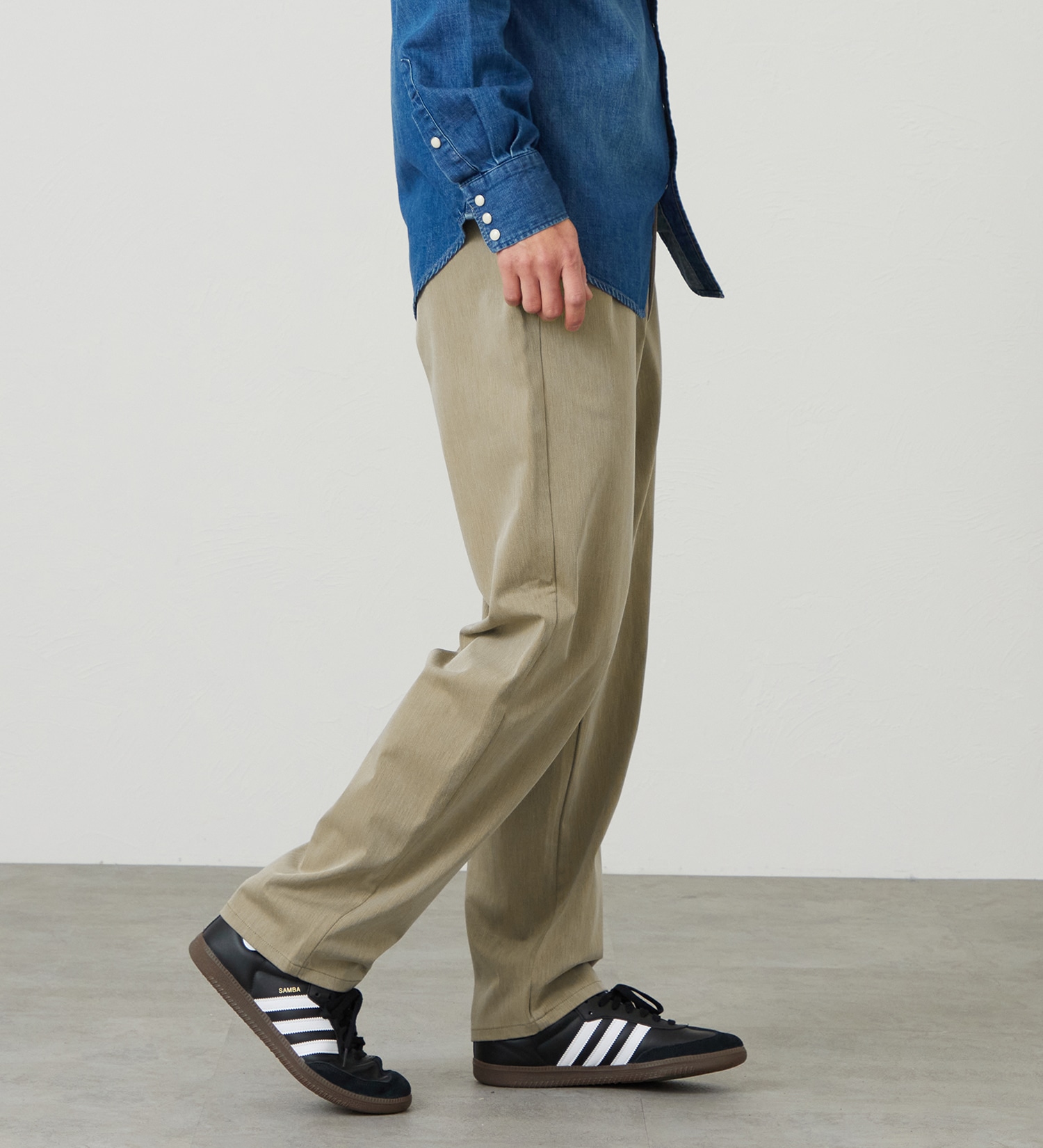 EDWIN(エドウイン)の【試着対象】ジャージーズ ルーズシルエット チノパンツ ストレッチ|パンツ/チノパンツ/メンズ|ベージュ