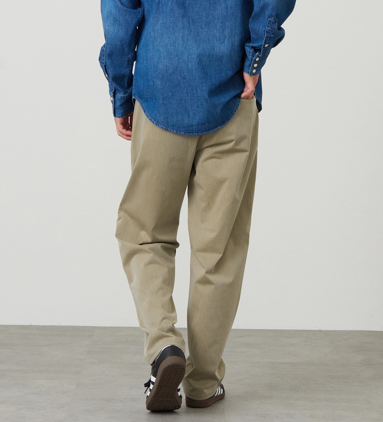 EDWIN(エドウイン)の【試着対象】ジャージーズ ルーズシルエット チノパンツ ストレッチ|パンツ/チノパンツ/メンズ|ベージュ