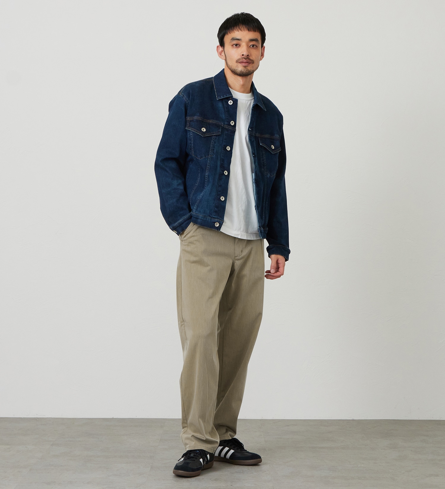 EDWIN(エドウイン)の【試着対象】ジャージーズ ルーズシルエット チノパンツ ストレッチ|パンツ/チノパンツ/メンズ|ベージュ