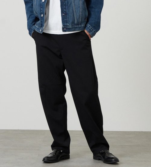EDWIN(エドウイン)の【試着対象】ジャージーズ ルーズシルエット チノパンツ ストレッチ|パンツ/チノパンツ/メンズ|ブラック