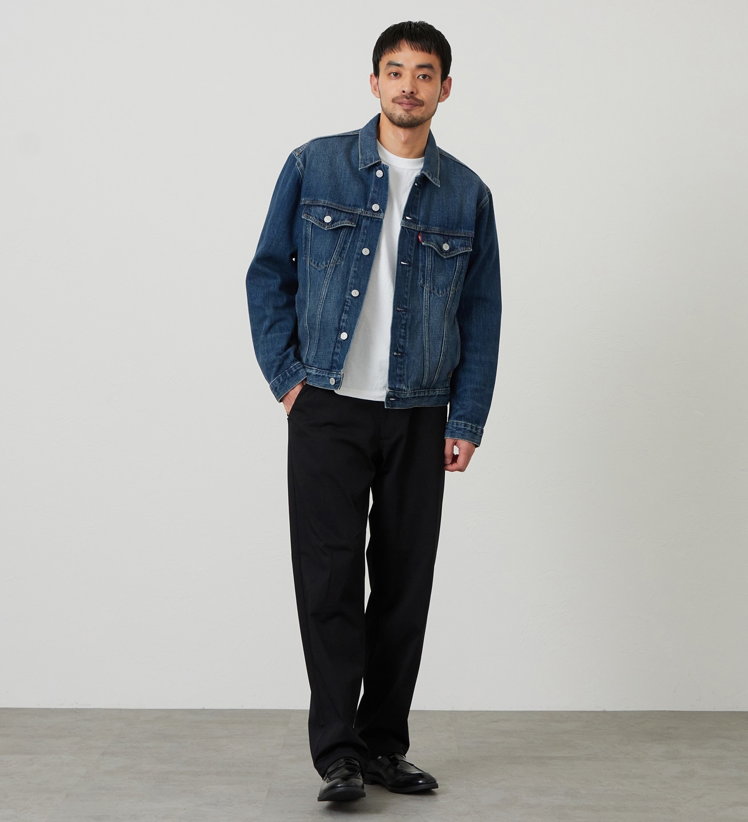 EDWIN(エドウイン)の【試着対象】ジャージーズ ルーズシルエット チノパンツ ストレッチ|パンツ/チノパンツ/メンズ|ブラック