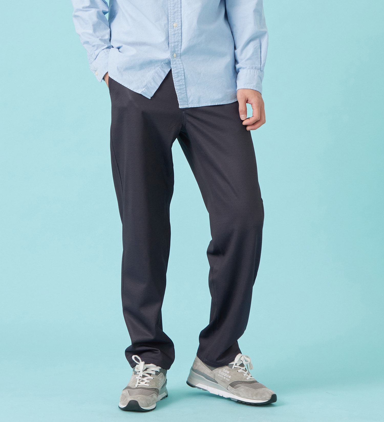 EDWIN(エドウイン)の【予約P】【涼】ジャージーズ COOL ルーズ チノパンツ ストレッチ ドライタッチ|パンツ/チノパンツ/メンズ|インディゴブルー