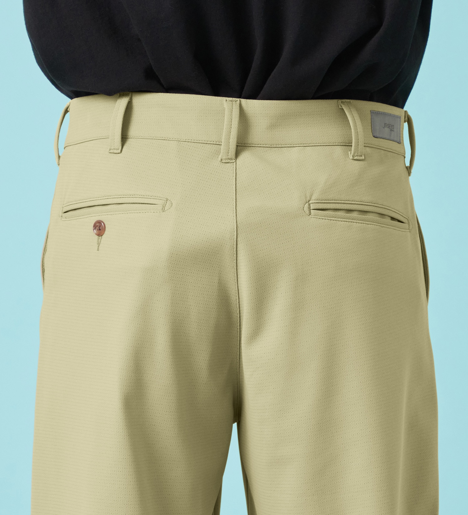 EDWIN(エドウイン)の【予約P】【涼】ジャージーズ COOL ルーズ チノパンツ ストレッチ ドライタッチ|パンツ/チノパンツ/メンズ|ベージュ