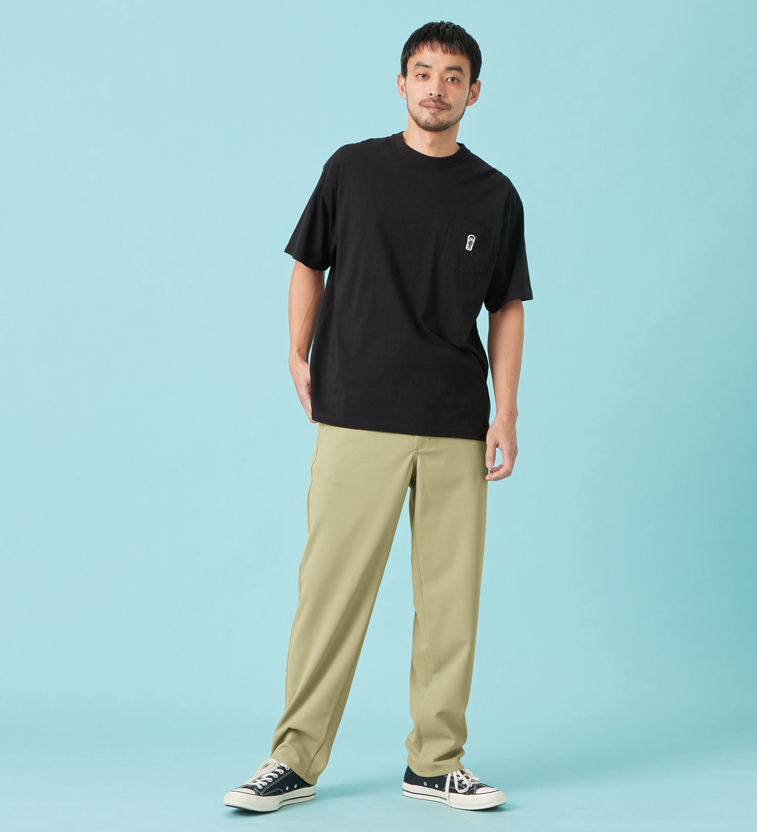 EDWIN(エドウイン)の【予約P】【涼】ジャージーズ COOL ルーズ チノパンツ ストレッチ ドライタッチ|パンツ/チノパンツ/メンズ|ベージュ