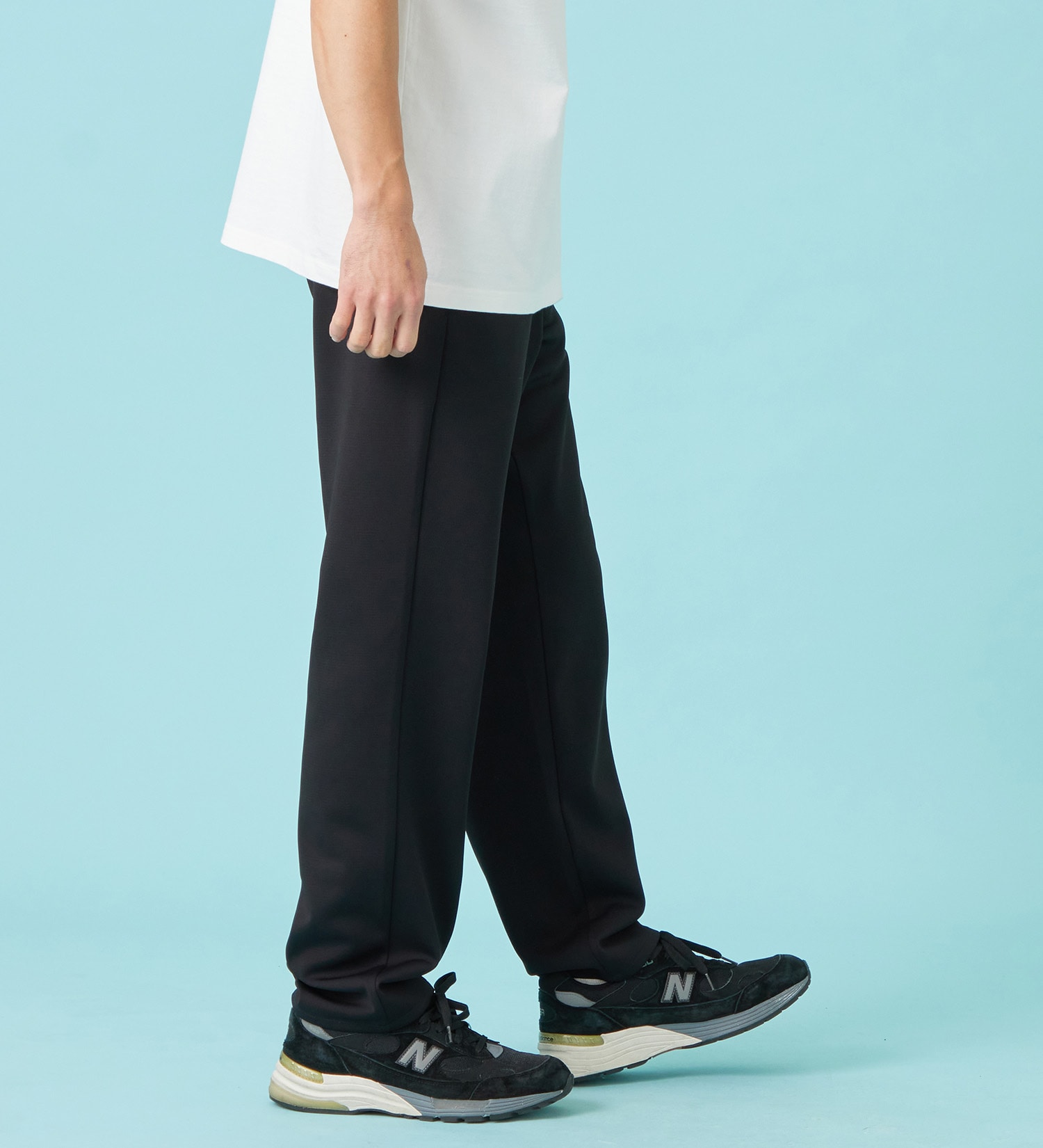 EDWIN(エドウイン)の【予約P】【涼】ジャージーズ COOL ルーズ チノパンツ ストレッチ ドライタッチ|パンツ/チノパンツ/メンズ|ブラック