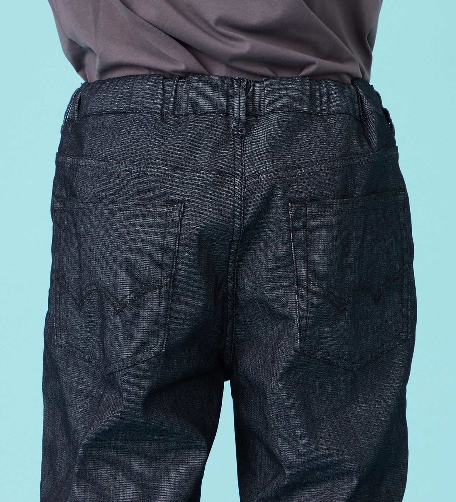 EDWIN(エドウイン)の【GW SALE】【涼】ジャージーズ COOL デニムショートパンツ ストレッチ 麻 ドライタッチ|パンツ/パンツ/メンズ|ネイビー