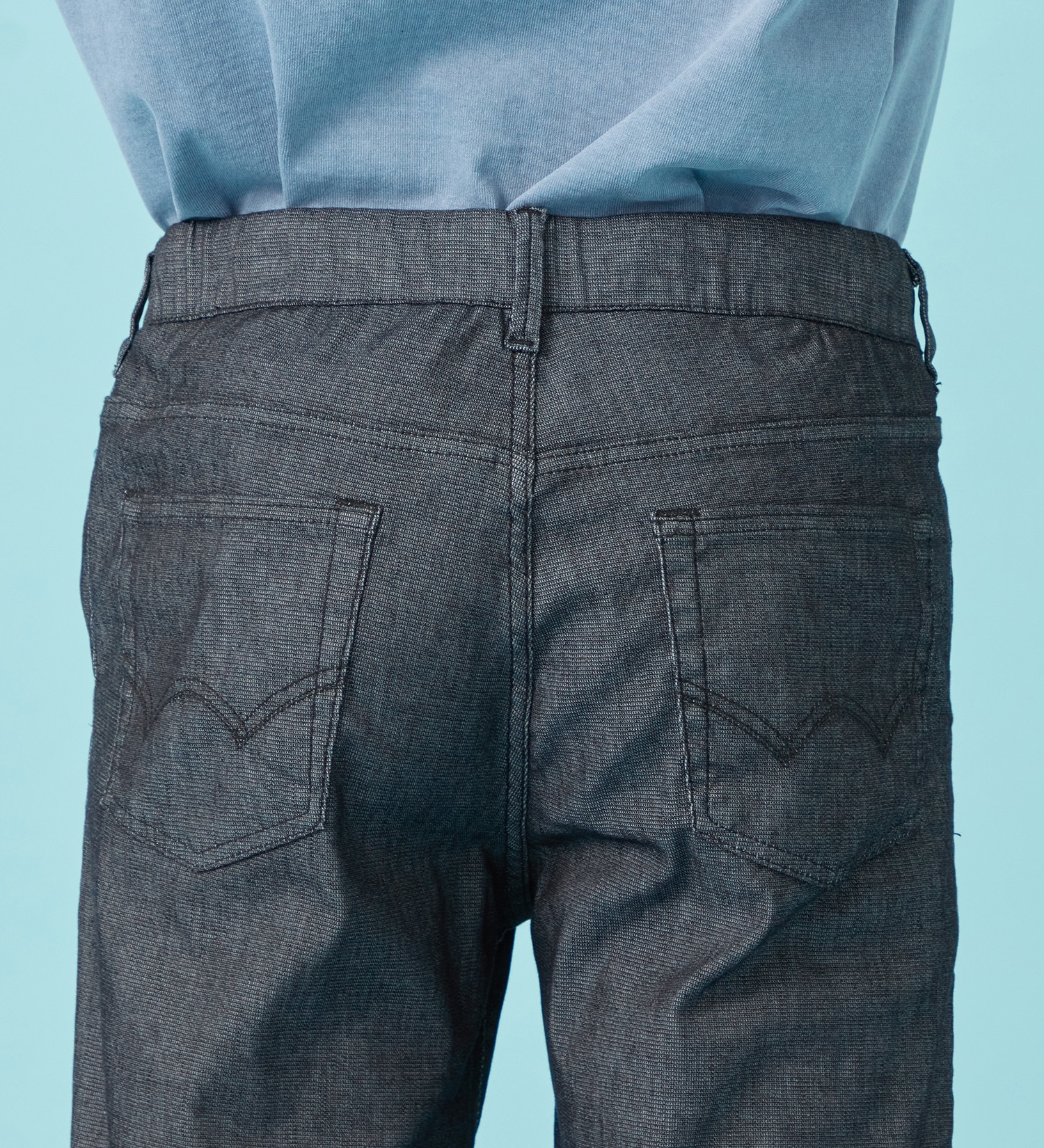 EDWIN(エドウイン)の【予約P】【大きいサイズ】【涼】ジャージーズ COOL テーパード デニムイージーパンツ ストレッチ ドライタッチ 速乾|パンツ/パンツ/メンズ|ネイビー