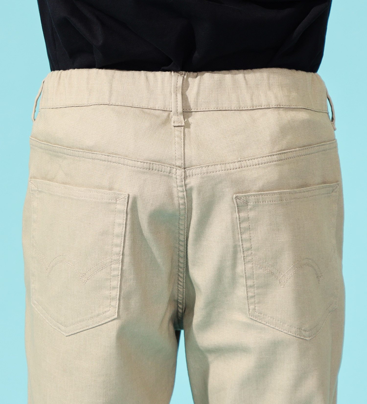 EDWIN(エドウイン)の【予約P】【涼】ジャージーズ COOL テーパード デニムイージーパンツ ストレッチ ドライタッチ 速乾|パンツ/パンツ/メンズ|サンドベージュ