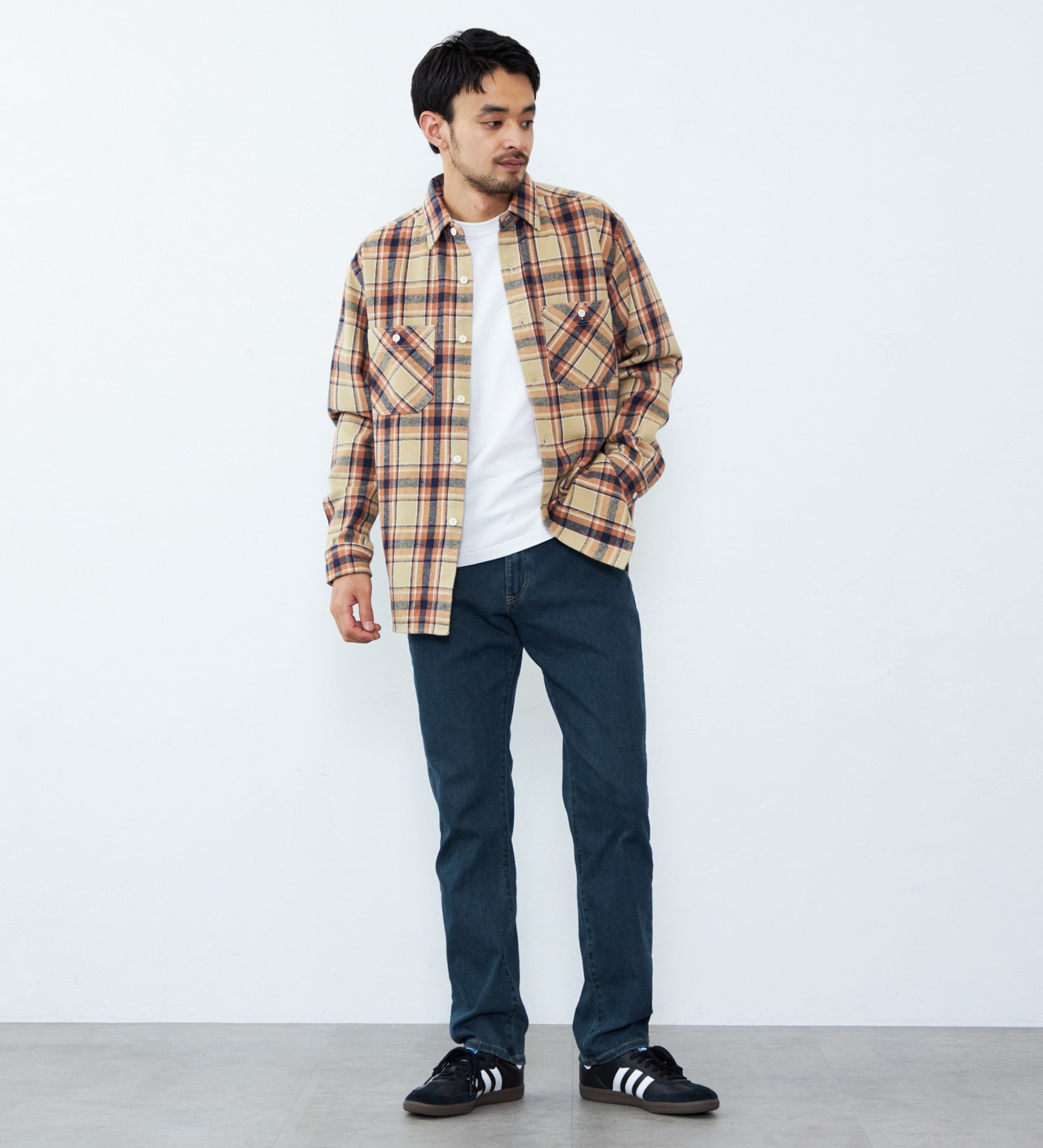 EDWIN(エドウイン)の【裾上げ無料】ジャージーズ レギュラーストレートパンツ 【スタンダードモデル】|パンツ/デニム / ジーンズパンツ/メンズ|中色ブルー