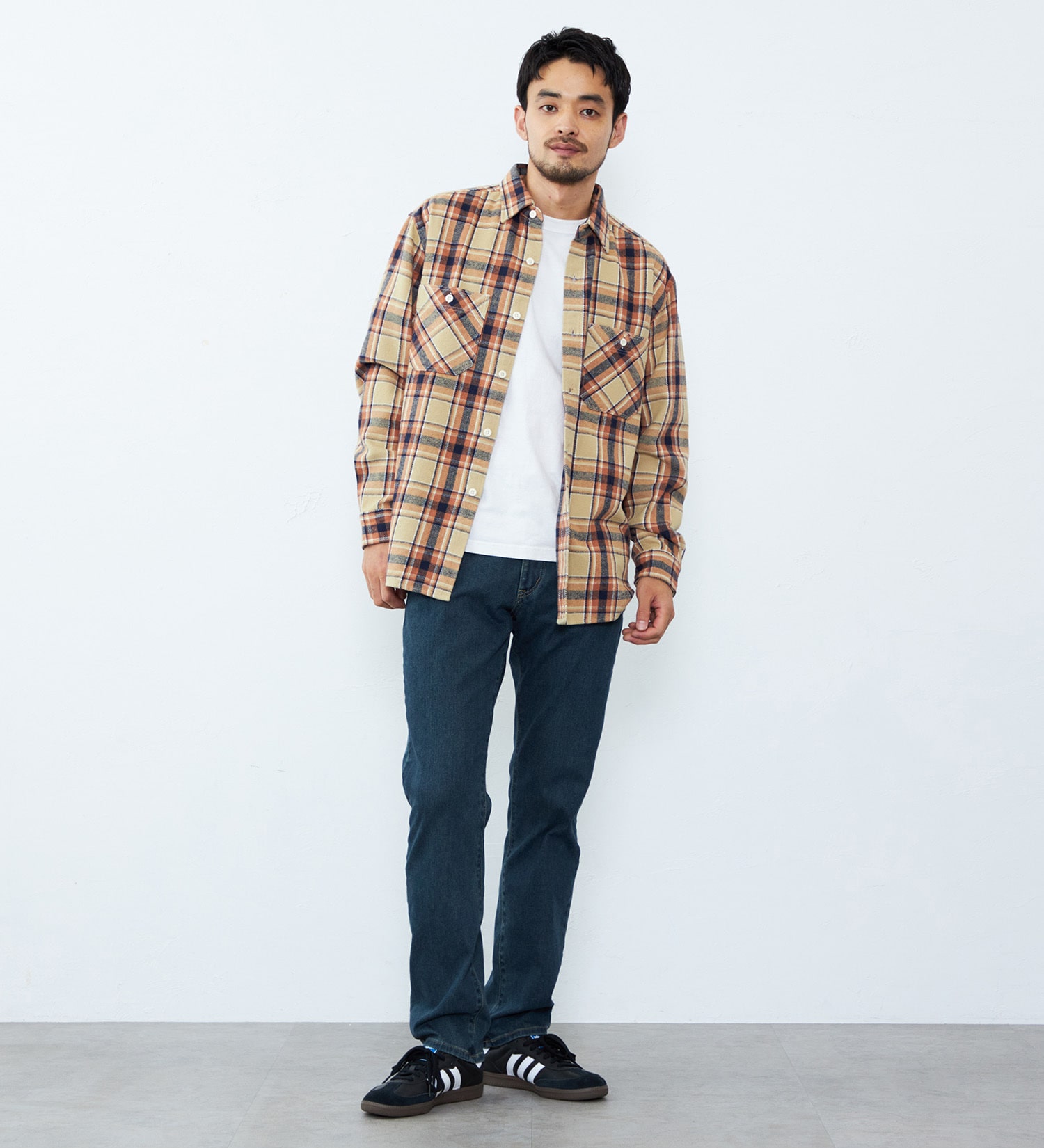 EDWIN(エドウイン)の【裾上げ無料】ジャージーズ レギュラーストレートパンツ 【スタンダードモデル】|パンツ/デニム / ジーンズパンツ/メンズ|中色ブルー