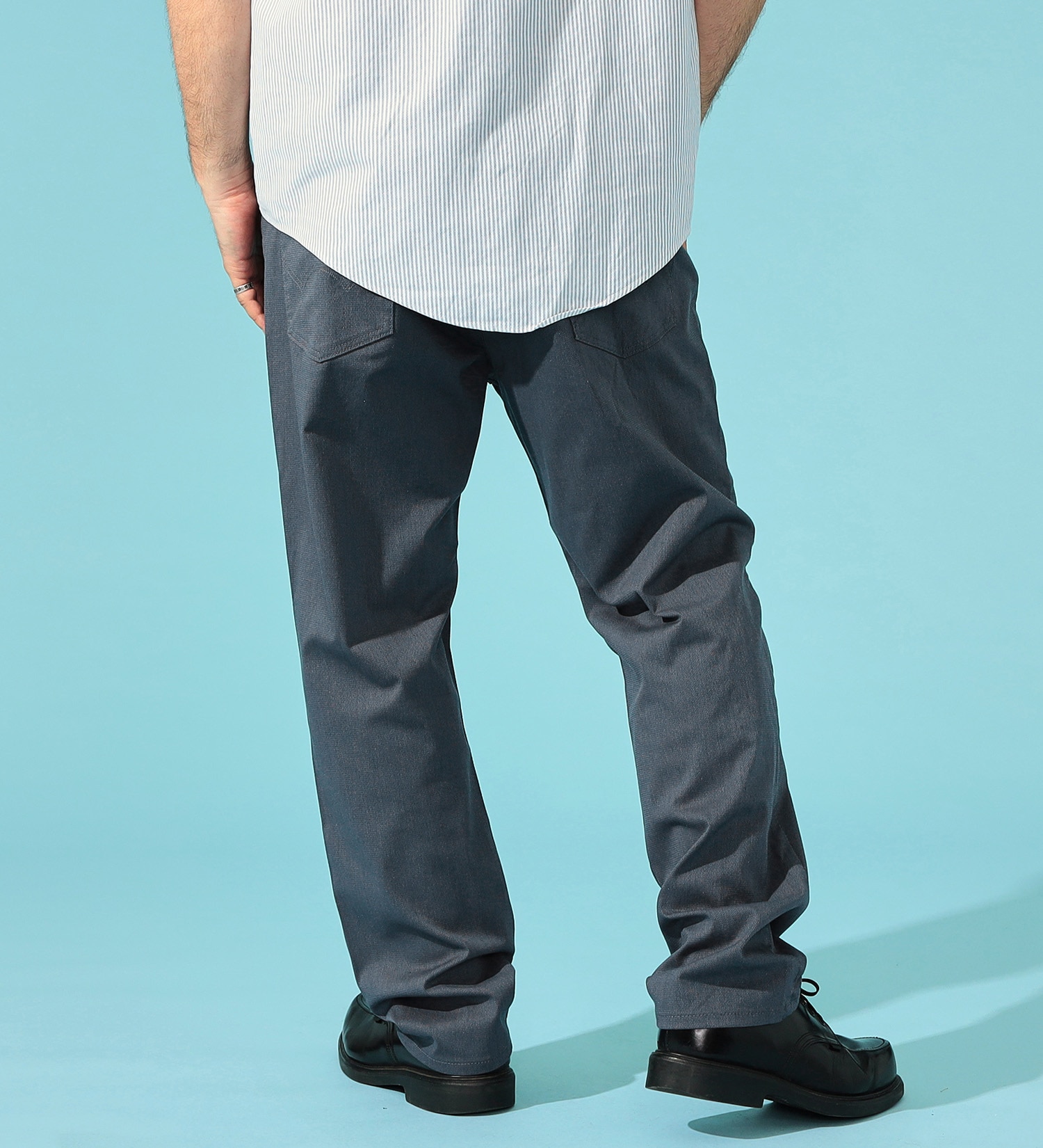 EDWIN(エドウイン)の【FINAL SALE】【大きいサイズ】【涼】ジャージーズ COOL レギュラーストレートパンツ カラー トリプルポイント 【ドライタッチ/吸汗速乾】|パンツ/パンツ/メンズ|ブルーグレー