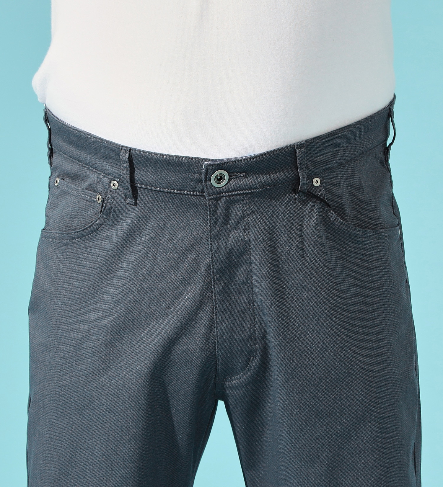 EDWIN(エドウイン)の【FINAL SALE】【大きいサイズ】【涼】ジャージーズ COOL レギュラーストレートパンツ カラー トリプルポイント 【ドライタッチ/吸汗速乾】|パンツ/パンツ/メンズ|ブルーグレー