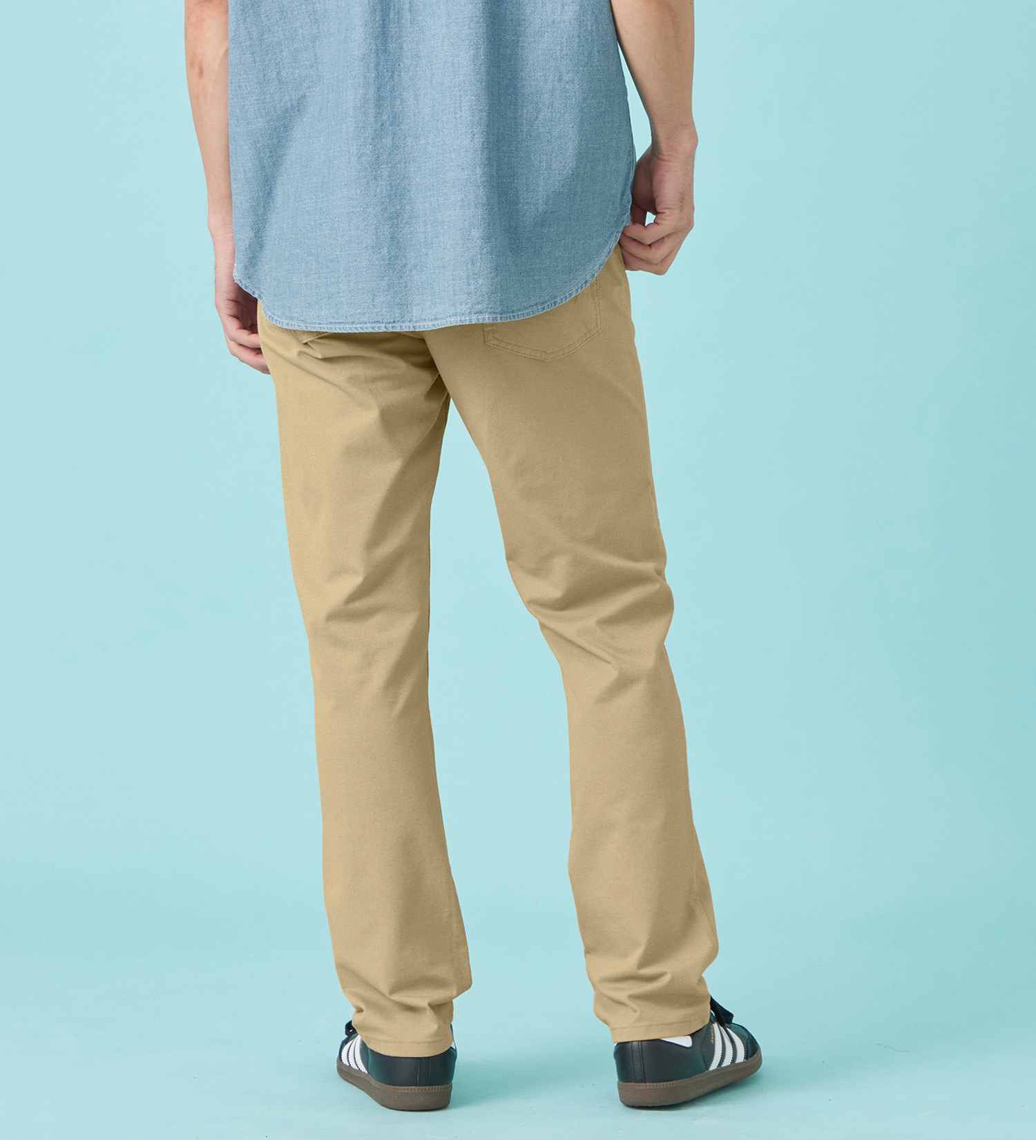 EDWIN(エドウイン)の【予約P】【涼】ジャージーズ COOL ストレート ジーンズ デニムパンツ ストレッチ ドライタッチ|パンツ/デニム / ジーンズパンツ/メンズ|ベージュ