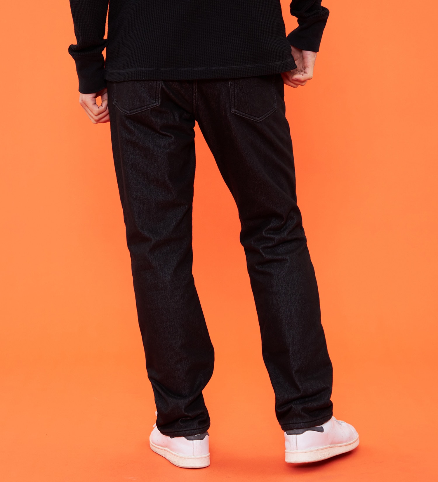 EDWIN(エドウイン)の【予約P】【冬用】WILD FIRE ジャージーズ DEAD AIR デニムパンツ ジーンズ 暖パンツ ストレッチ 裏起毛 防風【暖】|パンツ/パンツ/メンズ|ブラックデニム