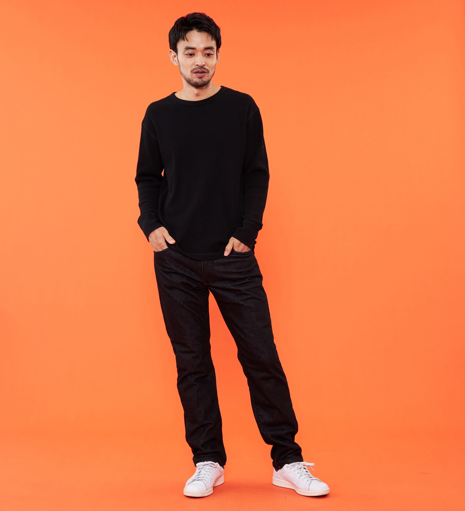 EDWIN(エドウイン)の【予約P】【冬用】WILD FIRE ジャージーズ DEAD AIR デニムパンツ ジーンズ 暖パンツ ストレッチ 裏起毛 防風【暖】|パンツ/パンツ/メンズ|ブラックデニム