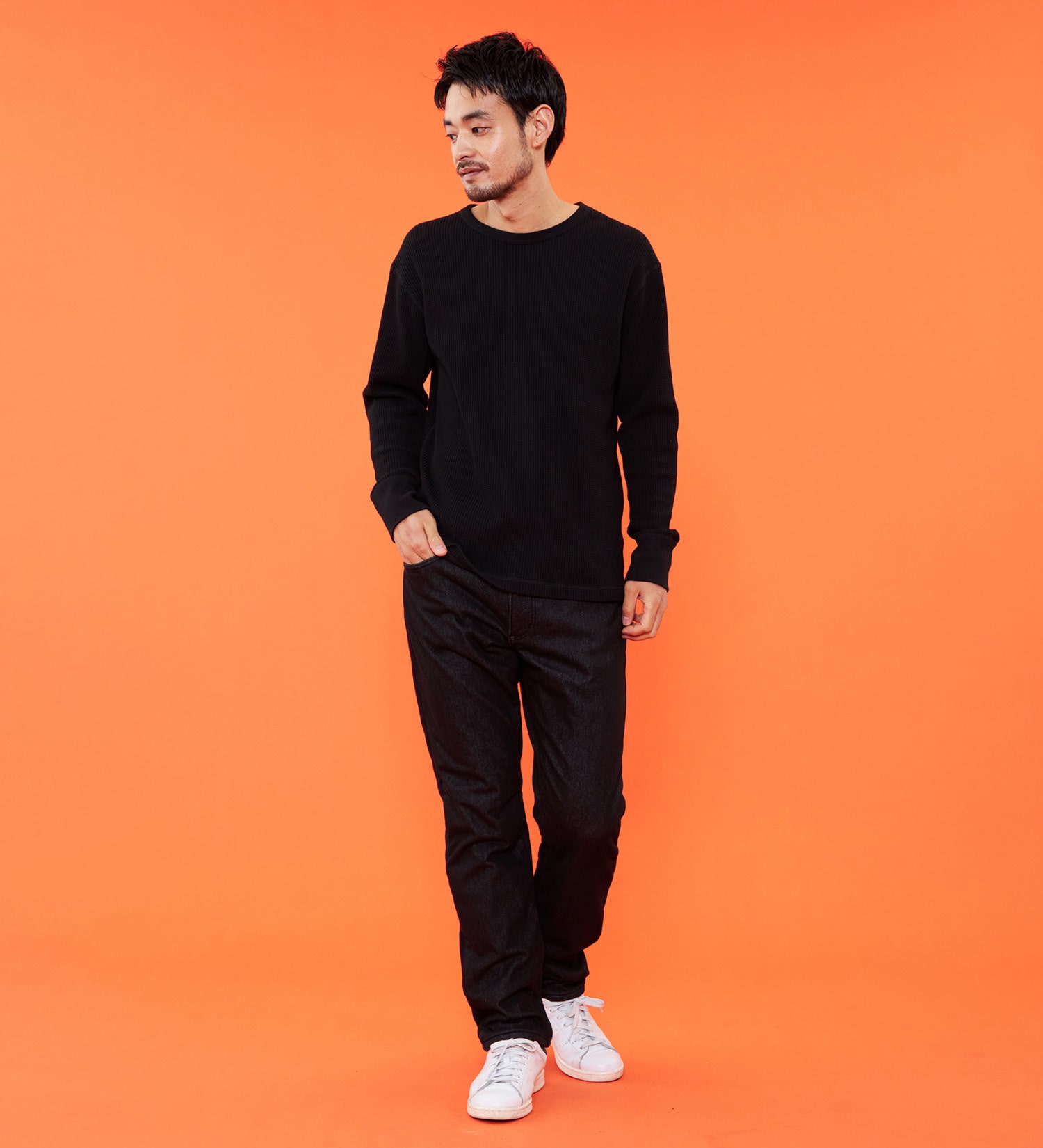 EDWIN(エドウイン)の【予約P】【冬用】WILD FIRE ジャージーズ DEAD AIR デニムパンツ ジーンズ 暖パンツ ストレッチ 裏起毛 防風【暖】|パンツ/パンツ/メンズ|ブラックデニム