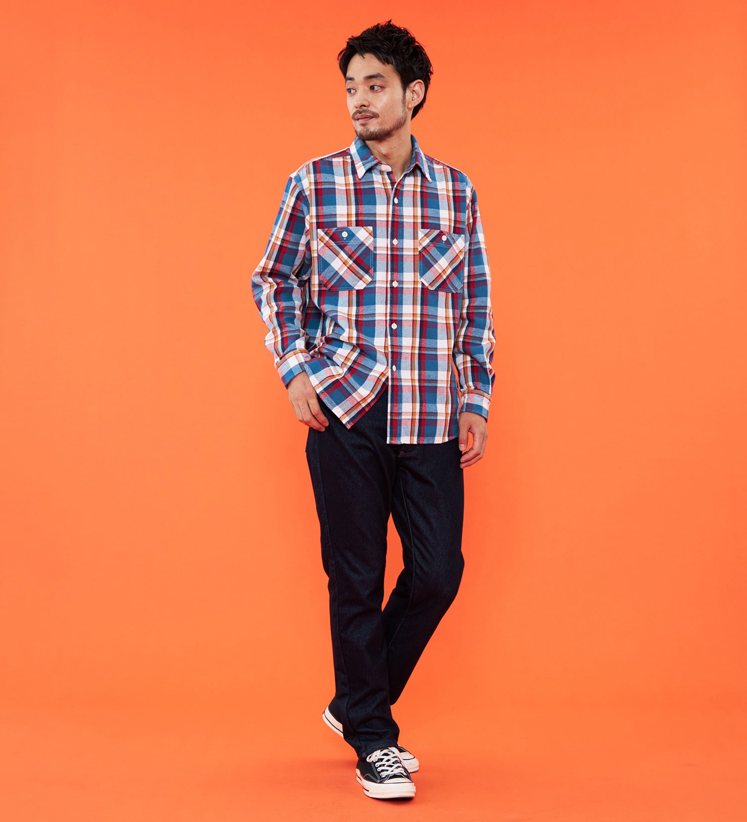 EDWIN(エドウイン)の【予約】【大きいサイズ】【冬用】WILD FIRE ジャージーズ DEAD AIR デニムパンツ ジーンズ 暖パンツ ストレッチ 裏起毛 防風【暖】|パンツ/パンツ/メンズ|インディゴブルー