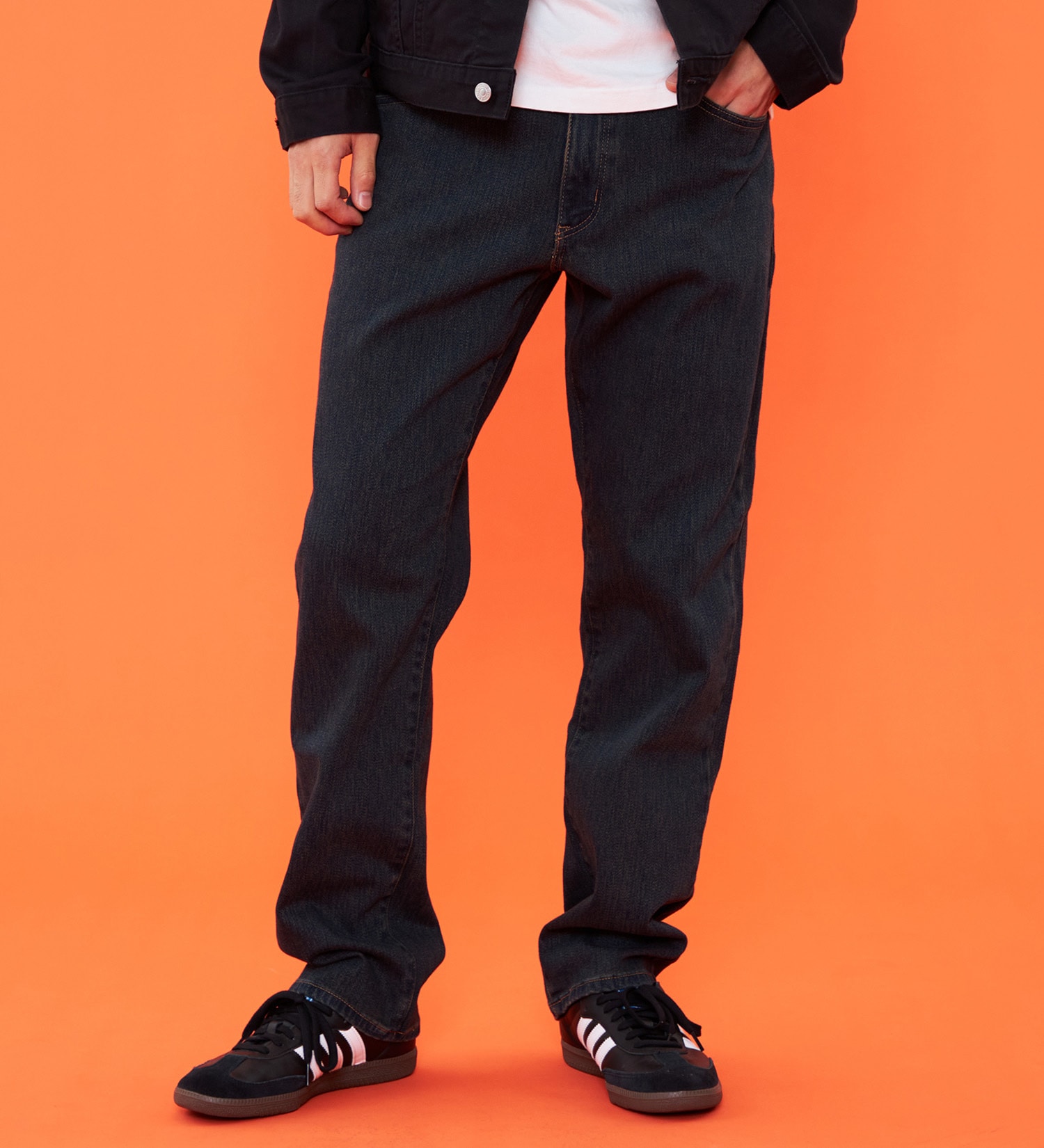 EDWIN(エドウイン)の【予約P】【大きいサイズ】【冬用】WILD FIRE ジャージーズ デニムパンツ ジーンズ 暖パンツ ストレッチ 裏起毛【暖】|パンツ/デニム / ジーンズパンツ/メンズ|中色ブルー
