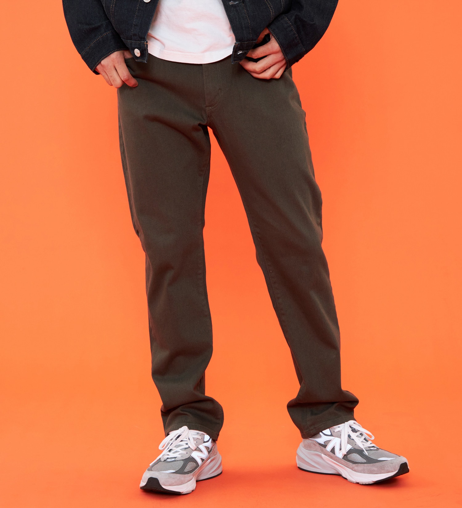 EDWIN(エドウイン)の【予約P】【大きいサイズ】【冬用】WILD FIRE ジャージーズ デニムパンツ ジーンズ 暖パンツ ストレッチ 裏起毛【暖】|パンツ/パンツ/メンズ|ブラウン