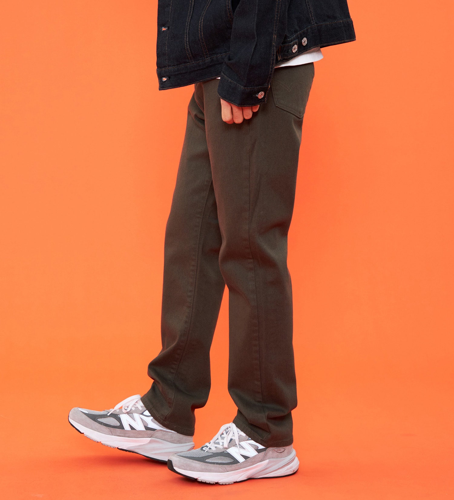EDWIN(エドウイン)の【予約P】【大きいサイズ】【冬用】WILD FIRE ジャージーズ デニムパンツ ジーンズ 暖パンツ ストレッチ 裏起毛【暖】|パンツ/パンツ/メンズ|ブラウン