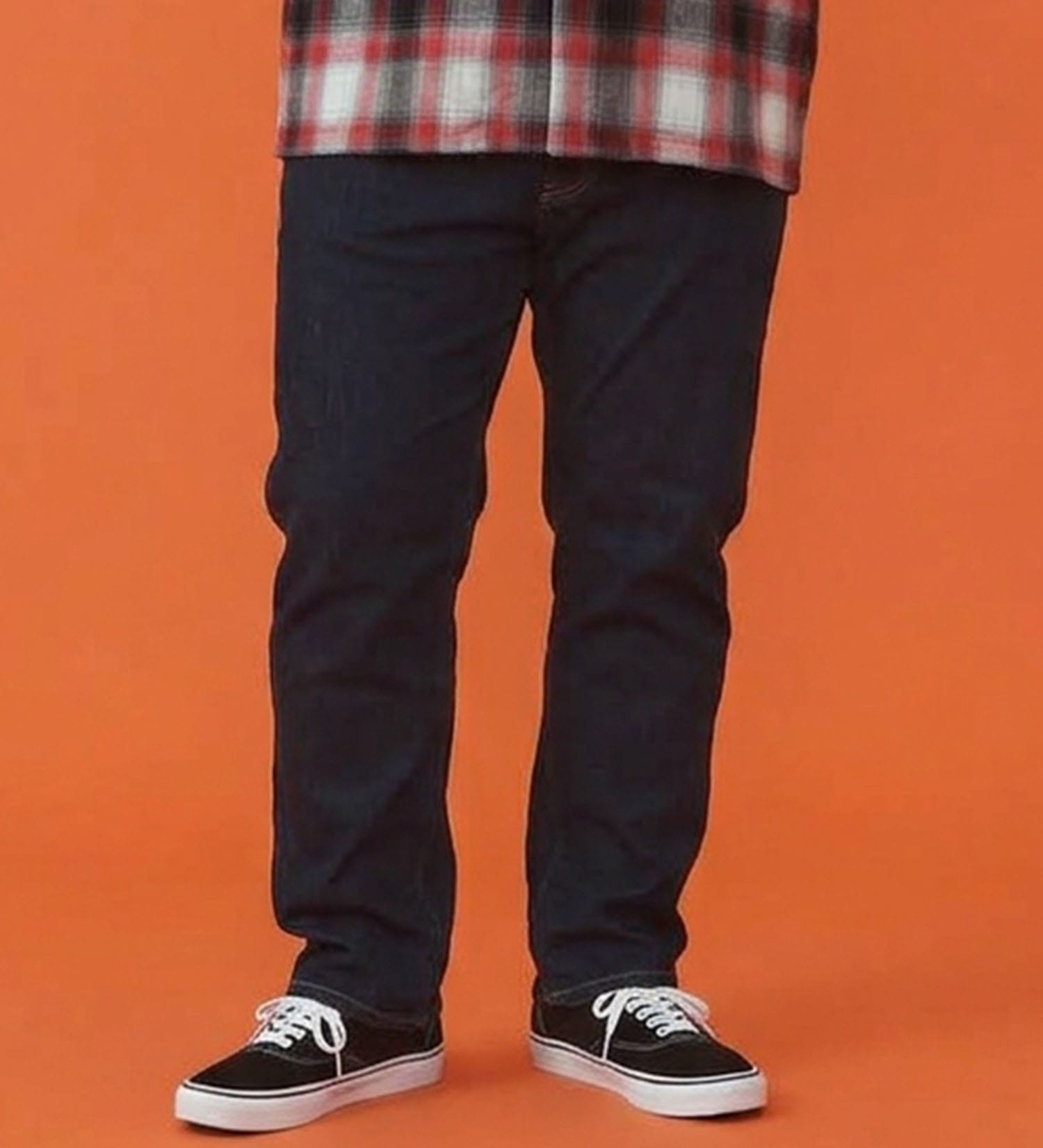 EDWIN(エドウイン)の【試着対象】【大きいサイズ】WILDFIRE ジャージーズレギュラーストレートデニムパンツ【暖/冬用】|パンツ/パンツ/メンズ|濃色ブルー4