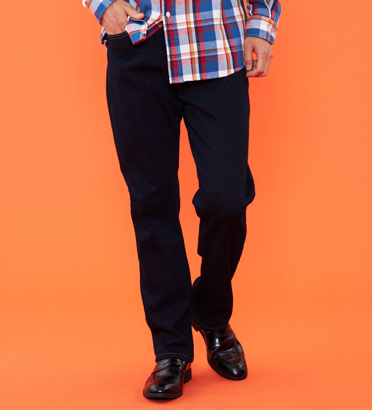 EDWIN(エドウイン)の【予約P】【冬用】WILD FIRE ジャージーズ デニムパンツ ジーンズ 暖パンツ ストレッチ 裏起毛【暖】|パンツ/デニム / ジーンズパンツ/メンズ|インディゴブルー