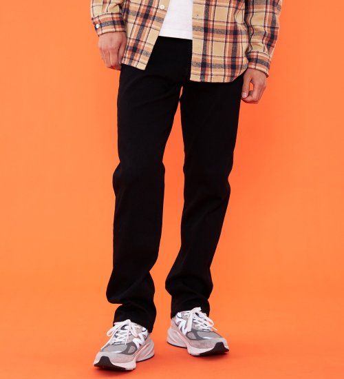 EDWIN(エドウイン)の【予約P】【冬用】WILD FIRE ジャージーズ デニムパンツ ジーンズ 暖パンツ ストレッチ 裏起毛【暖】|パンツ/パンツ/メンズ|ブラック