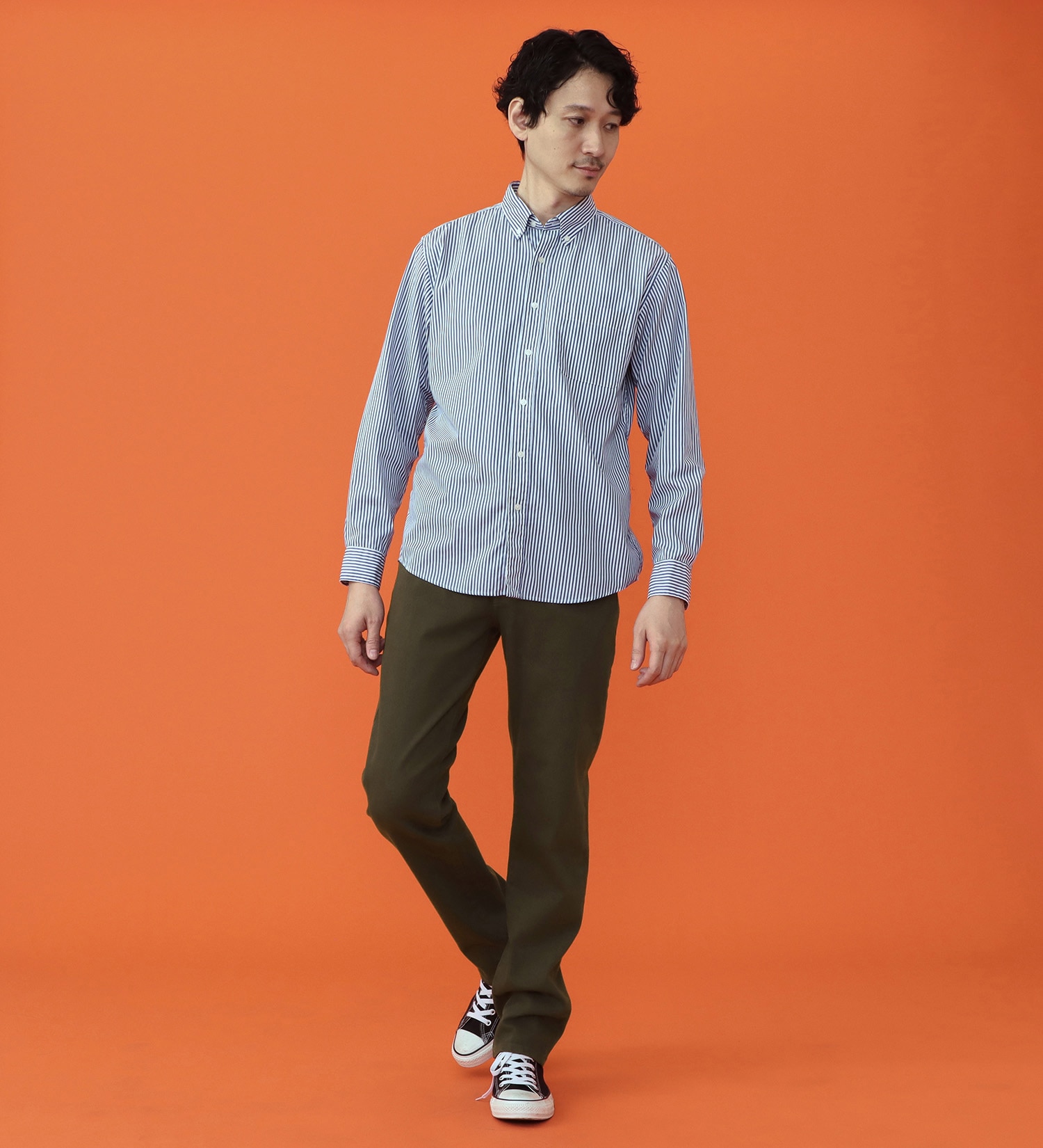 EDWIN(エドウイン)の【予約P】WILDFIRE ジャージーズレギュラーストレートデニムパンツ【暖/冬用】|パンツ/パンツ/メンズ|オリーブ