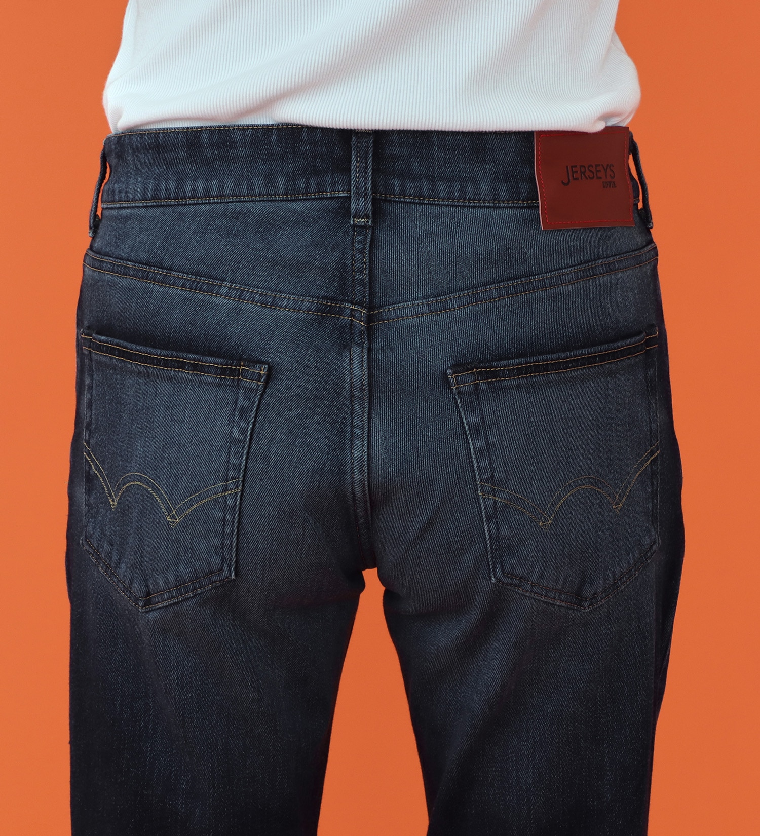 EDWIN(エドウイン)の【予約P】WILDFIRE ジャージーズレギュラーストレートデニムパンツ【暖/冬用】|パンツ/パンツ/メンズ|濃色ブルー