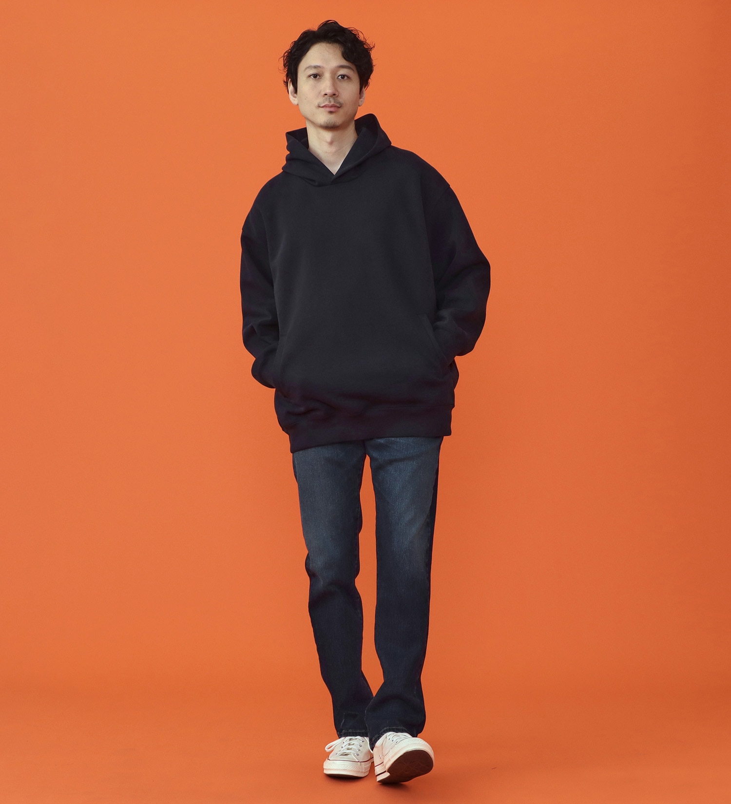 EDWIN(エドウイン)の【予約P】WILDFIRE ジャージーズレギュラーストレートデニムパンツ【暖/冬用】|パンツ/パンツ/メンズ|濃色ブルー
