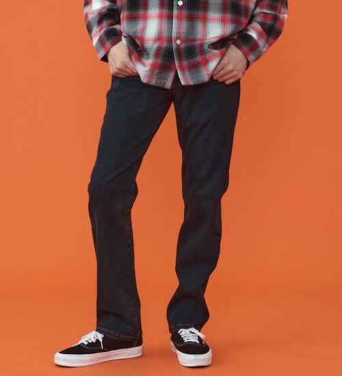 EDWIN(エドウイン)の【予約P】WILDFIRE ジャージーズレギュラーストレートデニムパンツ【暖/冬用】|パンツ/パンツ/メンズ|濃色ブルー4