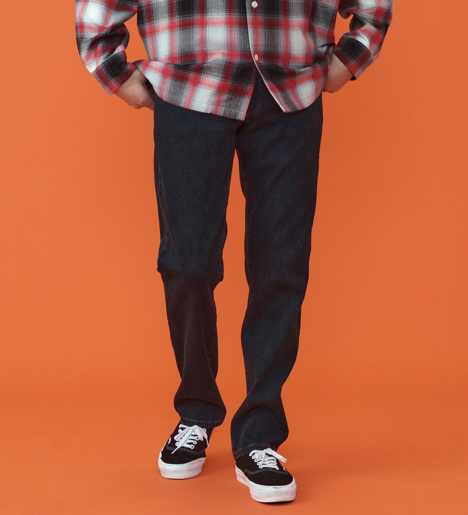 EDWIN(エドウイン)の【予約P】WILDFIRE ジャージーズレギュラーストレートデニムパンツ【暖/冬用】|パンツ/パンツ/メンズ|濃色ブルー4