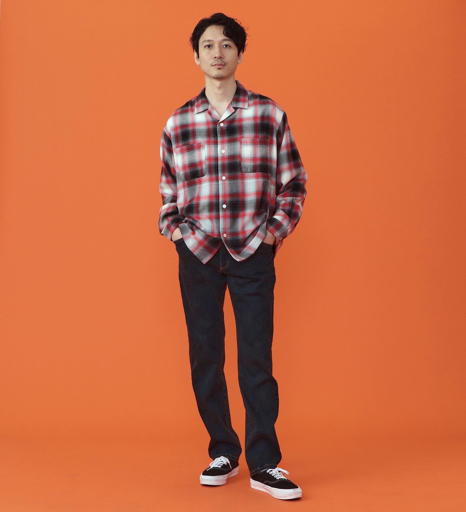 EDWIN(エドウイン)の【予約P】WILDFIRE ジャージーズレギュラーストレートデニムパンツ【暖/冬用】|パンツ/パンツ/メンズ|濃色ブルー4