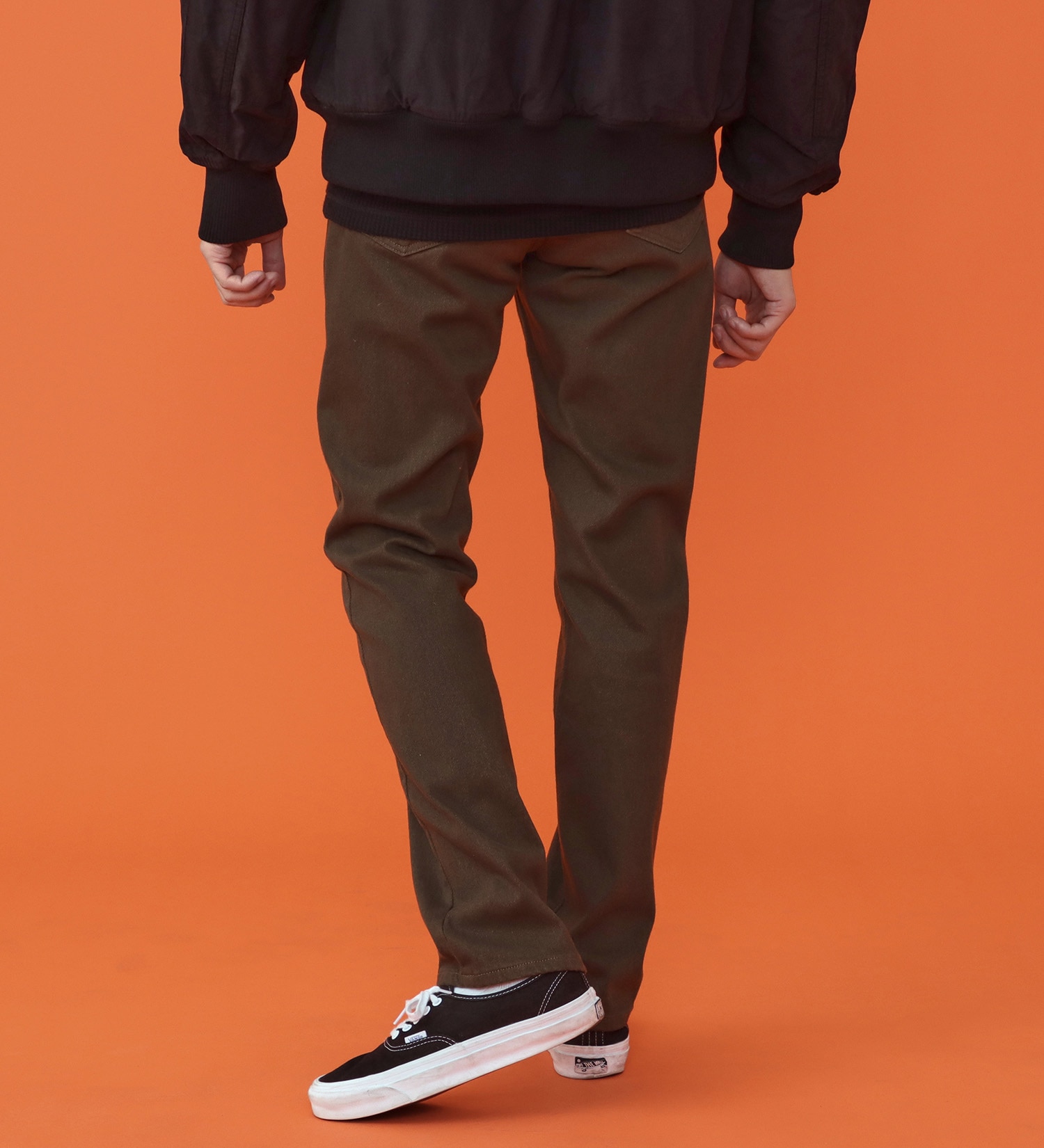 EDWIN(エドウイン)の【予約P】WILDFIRE ジャージーズレギュラーストレートデニムパンツ【暖/冬用】|パンツ/パンツ/メンズ|ダークブラウン