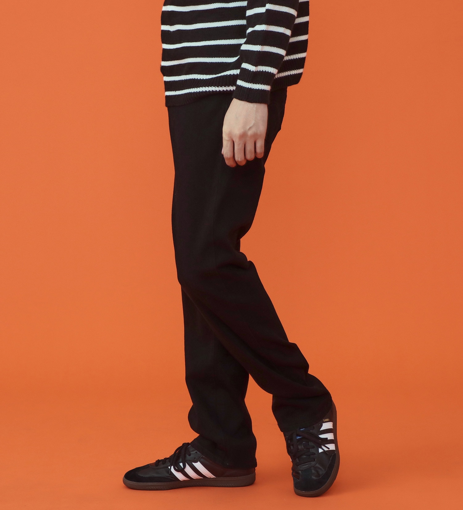 EDWIN(エドウイン)の【予約P】WILDFIRE ジャージーズレギュラーストレートデニムパンツ【暖/冬用】|パンツ/パンツ/メンズ|ブラック
