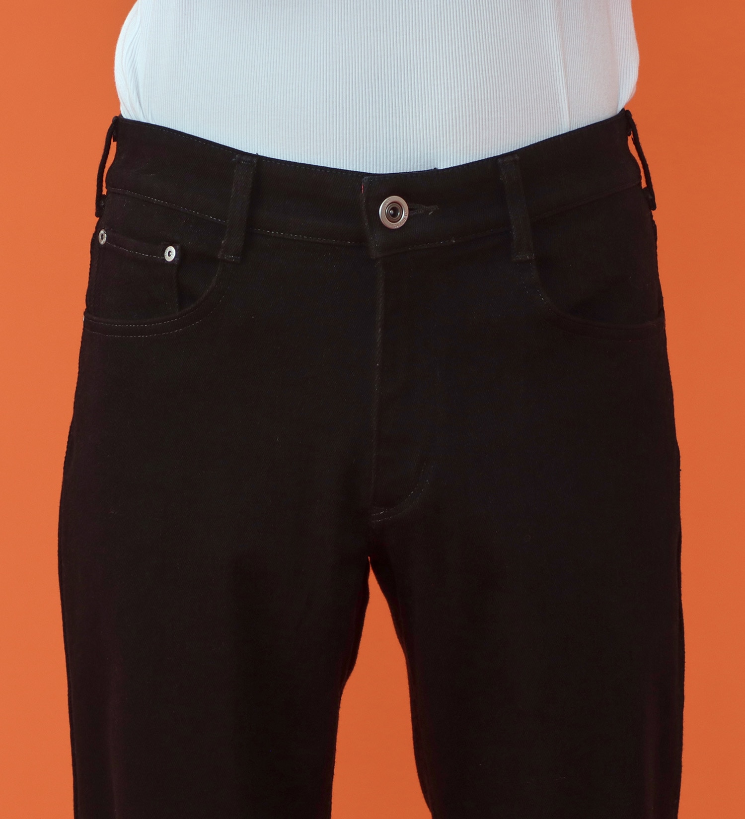 EDWIN(エドウイン)の【予約P】WILDFIRE ジャージーズレギュラーストレートデニムパンツ【暖/冬用】|パンツ/パンツ/メンズ|ブラック