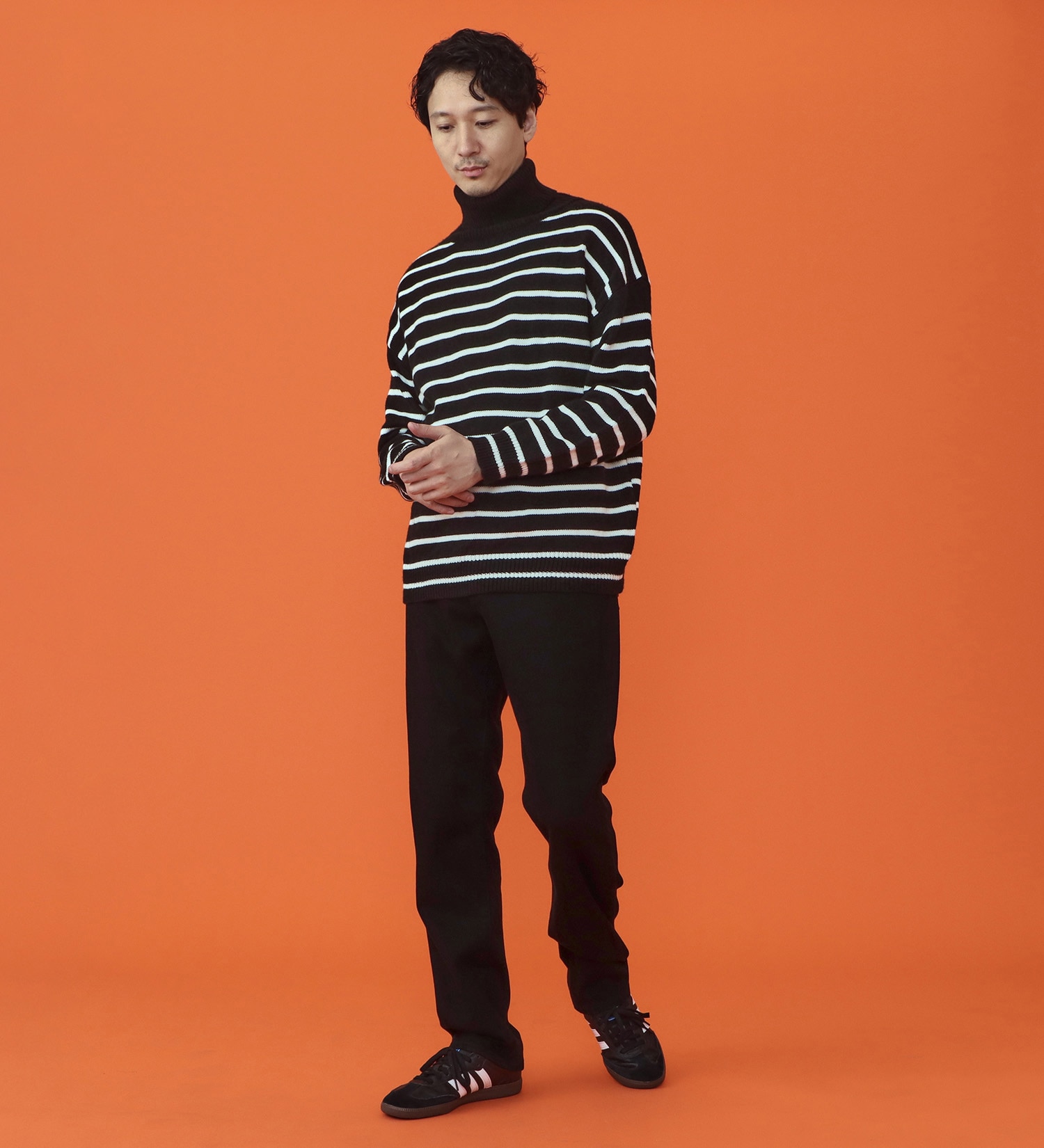 EDWIN(エドウイン)の【予約P】WILDFIRE ジャージーズレギュラーストレートデニムパンツ【暖/冬用】|パンツ/パンツ/メンズ|ブラック