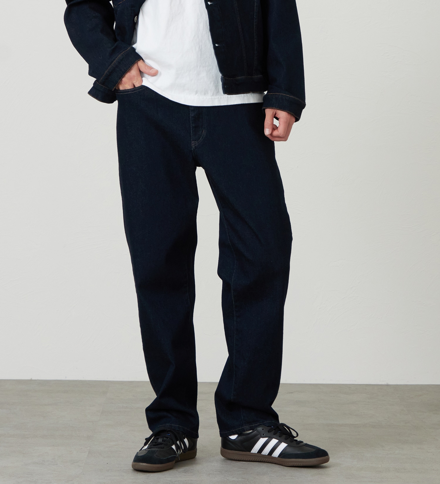 EDWIN(エドウイン)のジャージーズ ルーズテーパード ジーンズ デニムパンツ ストレッチ|パンツ/デニム / ジーンズパンツ/メンズ|インディゴブルー