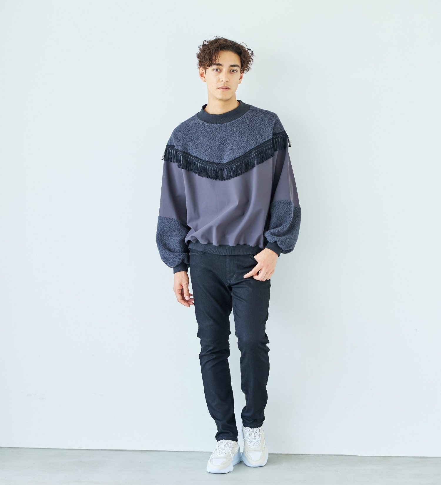 EDWIN(エドウイン)の【裾上げ無料】ジャージーズ スリムテーパードパンツ 【スタンダードモデル】|パンツ/デニム / ジーンズパンツ/メンズ|ブラックデニム