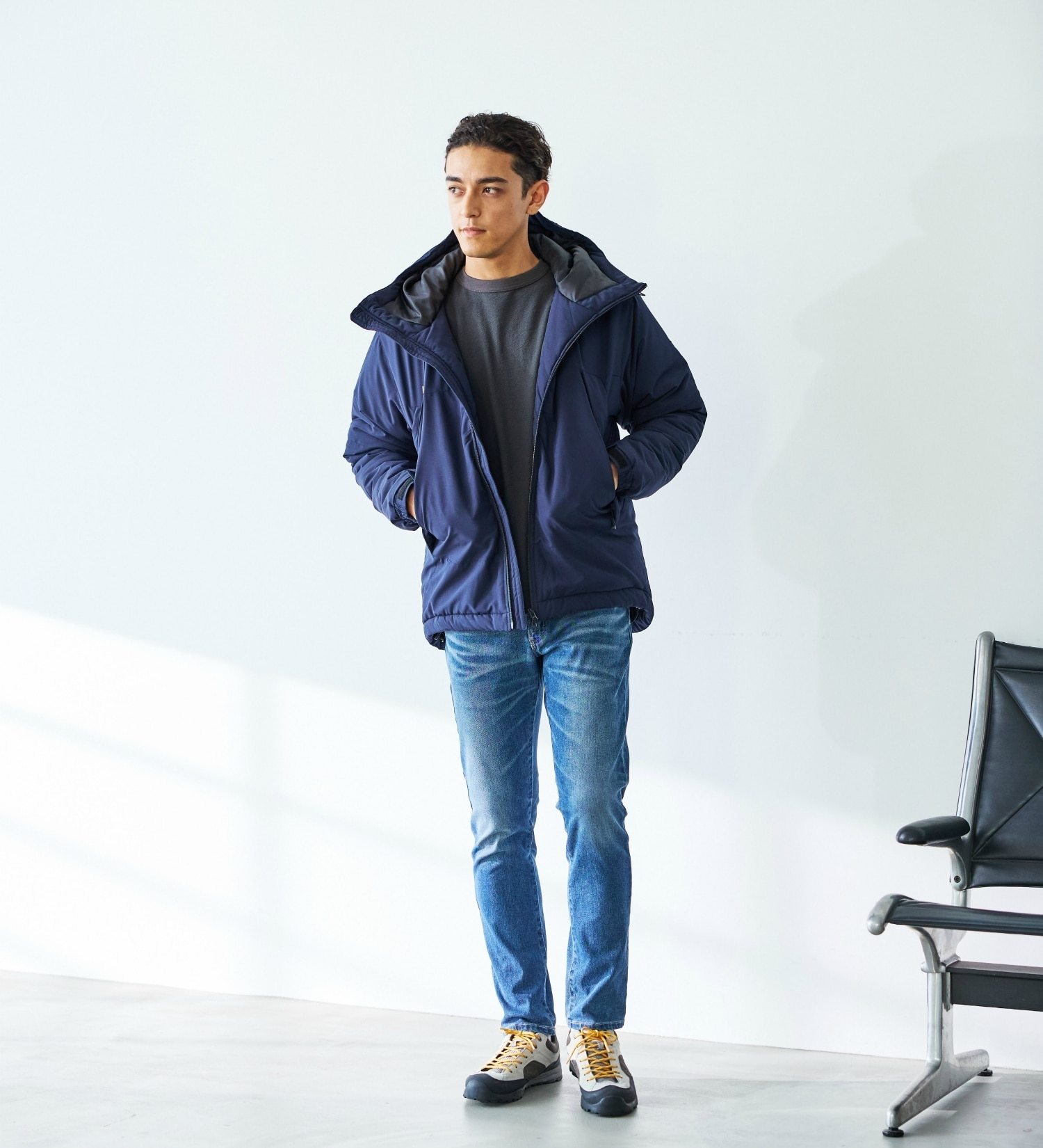 EDWIN(エドウイン)の【裾上げ無料】ジャージーズ スリムテーパードパンツ 【スタンダードモデル】|パンツ/デニム / ジーンズパンツ/メンズ|中色ブルー2