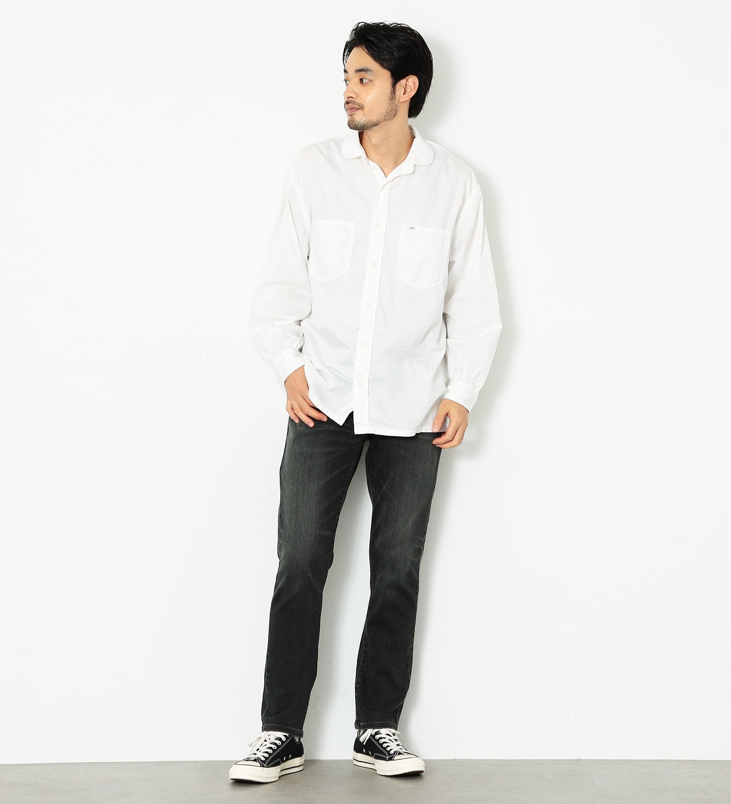 EDWIN(エドウイン)の【SALE】ジャージーズ スリムテーパード【スタンダードモデル】|パンツ/デニムパンツ/メンズ|ブラックデニム2