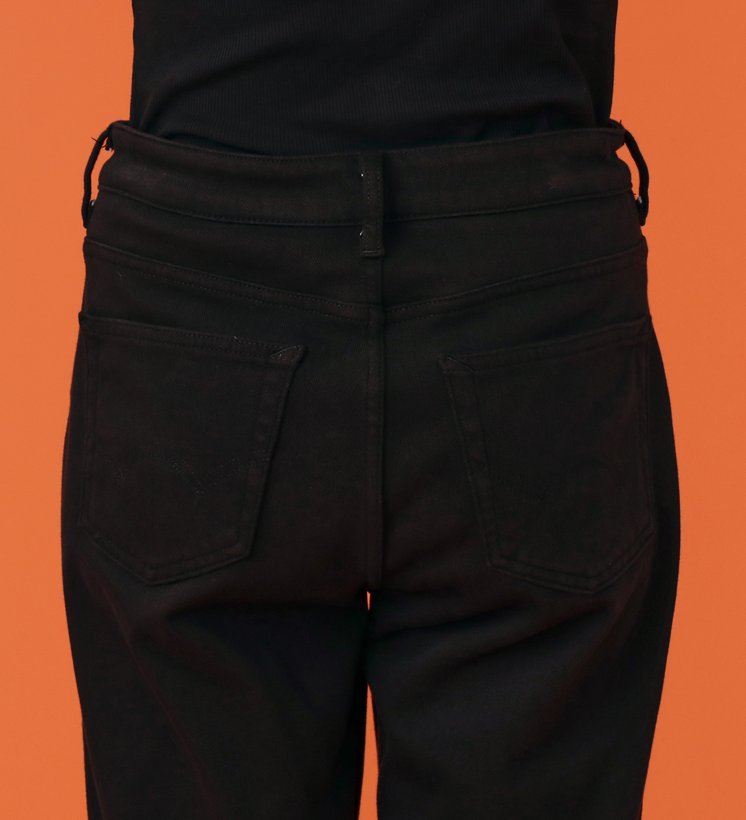 EDWIN(エドウイン)の【予約P】EDWIN LADIES BODY FIRE ジャージーズ イージーベイカーワイドデニムパンツ【暖/冬用】|パンツ/パンツ/レディース|ブラック