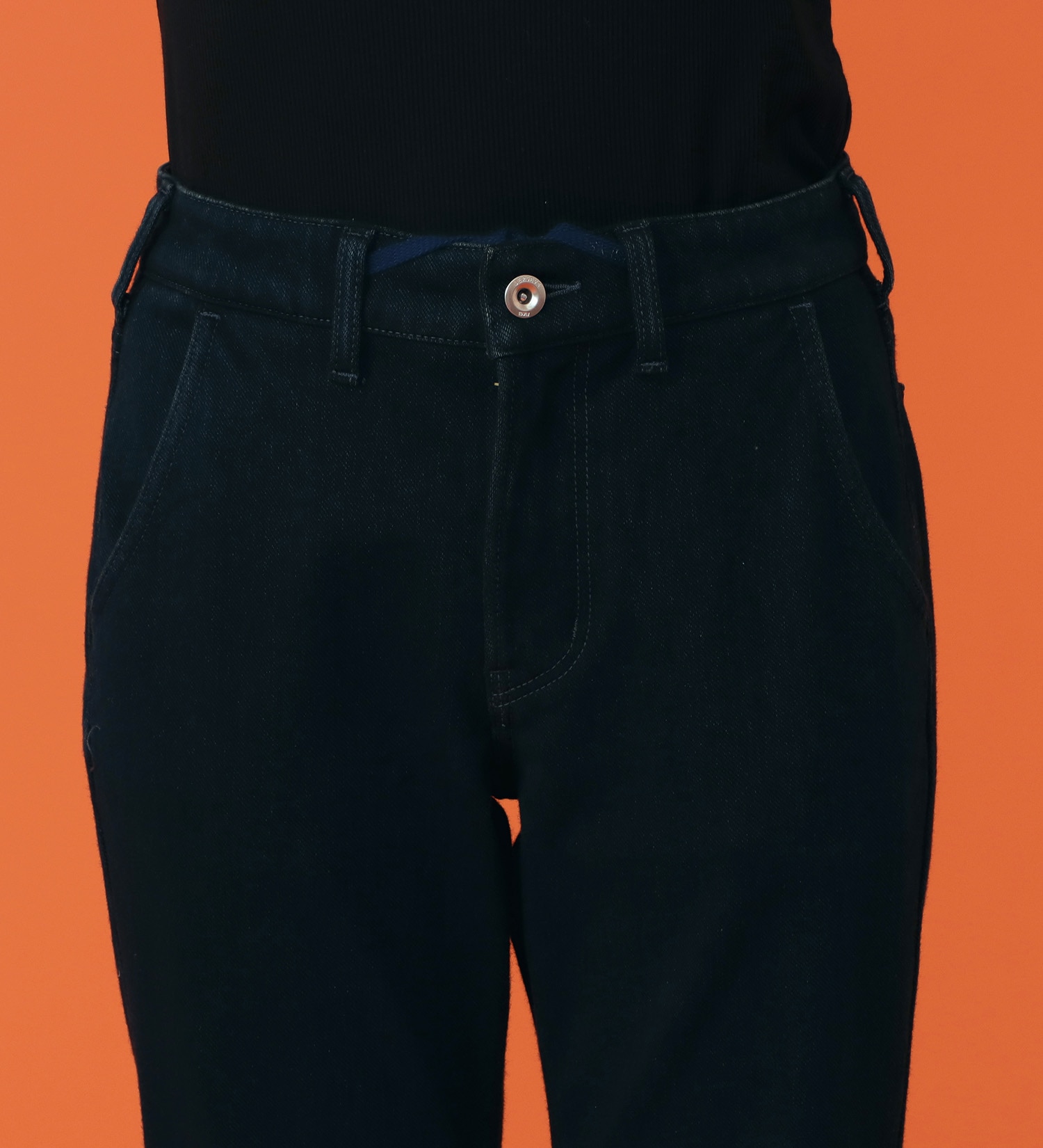 EDWIN(エドウイン)の【予約P】EDWIN LADIES BODY FIRE ジャージーズ イージーストレートデニムパンツ【暖/冬用】|パンツ/デニム / ジーンズパンツ/レディース|インディゴブルー