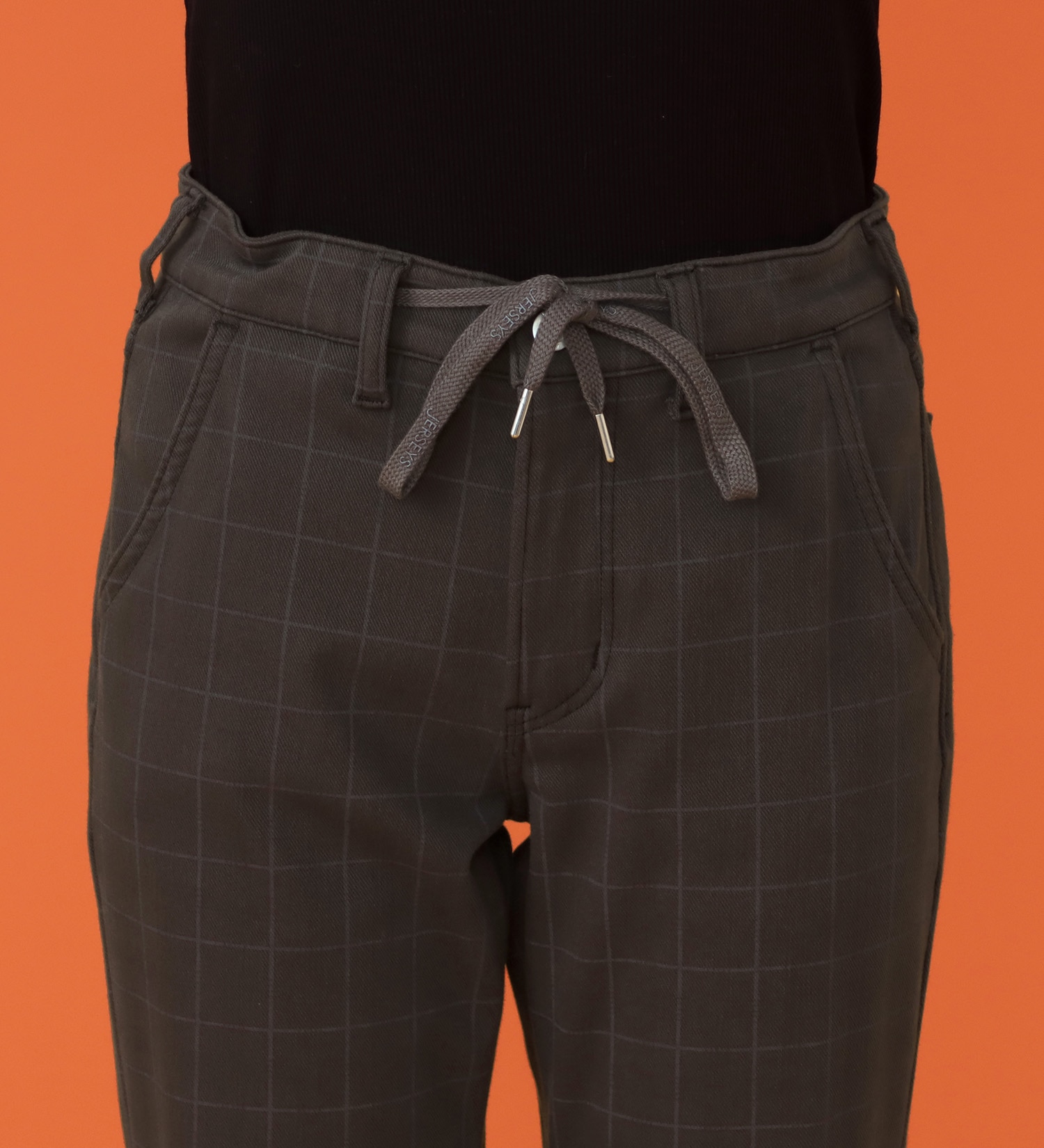 EDWIN(エドウイン)の【予約P】EDWIN LADIES BODY FIRE ジャージーズ イージーストレートデニムパンツ【暖/冬用】|パンツ/デニム / ジーンズパンツ/レディース|グレンチェック