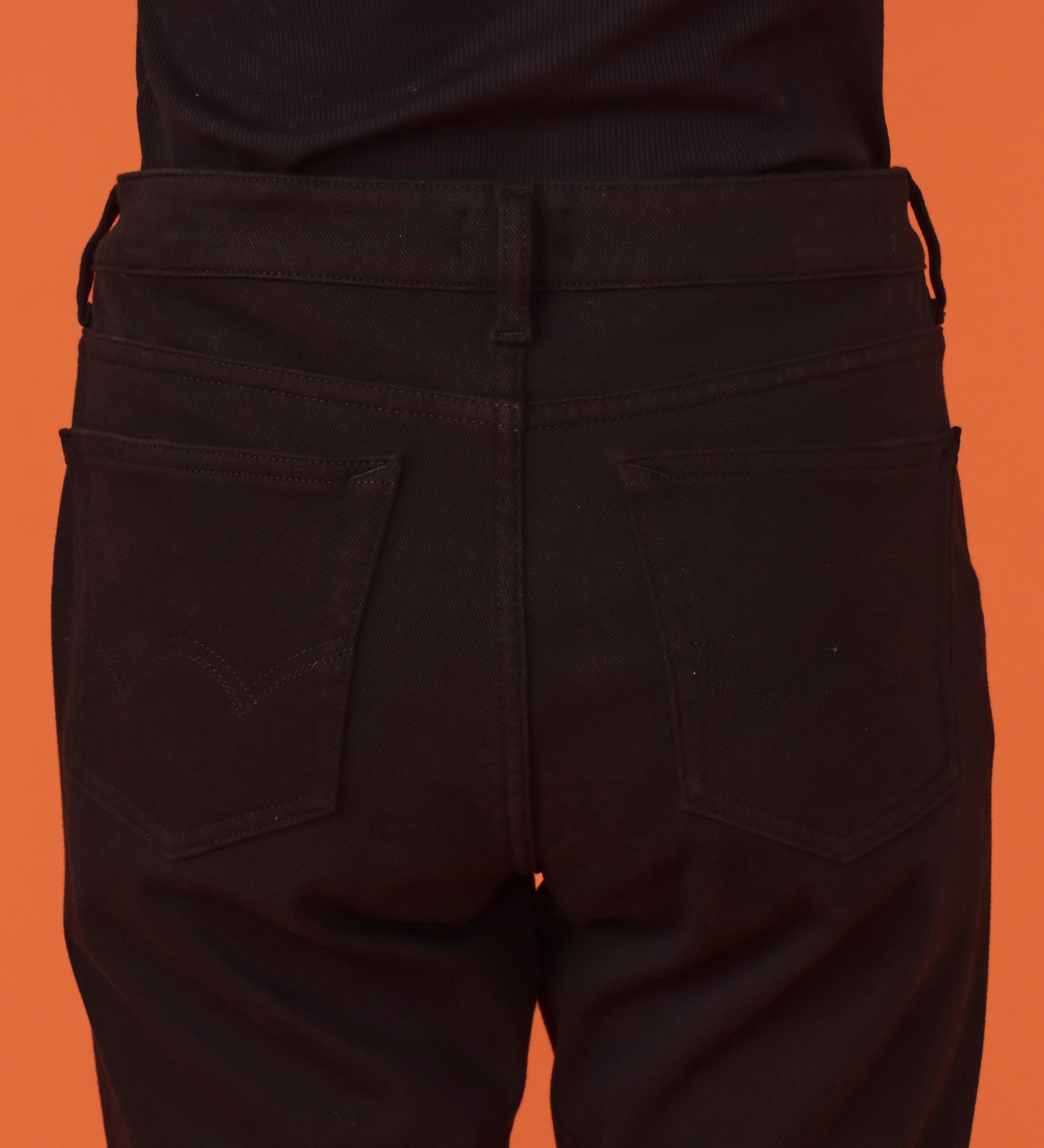 EDWIN(エドウイン)の【予約P】EDWIN LADIES BODY FIRE ジャージーズ イージーストレートデニムパンツ【暖/冬用】|パンツ/デニム / ジーンズパンツ/レディース|ブラック