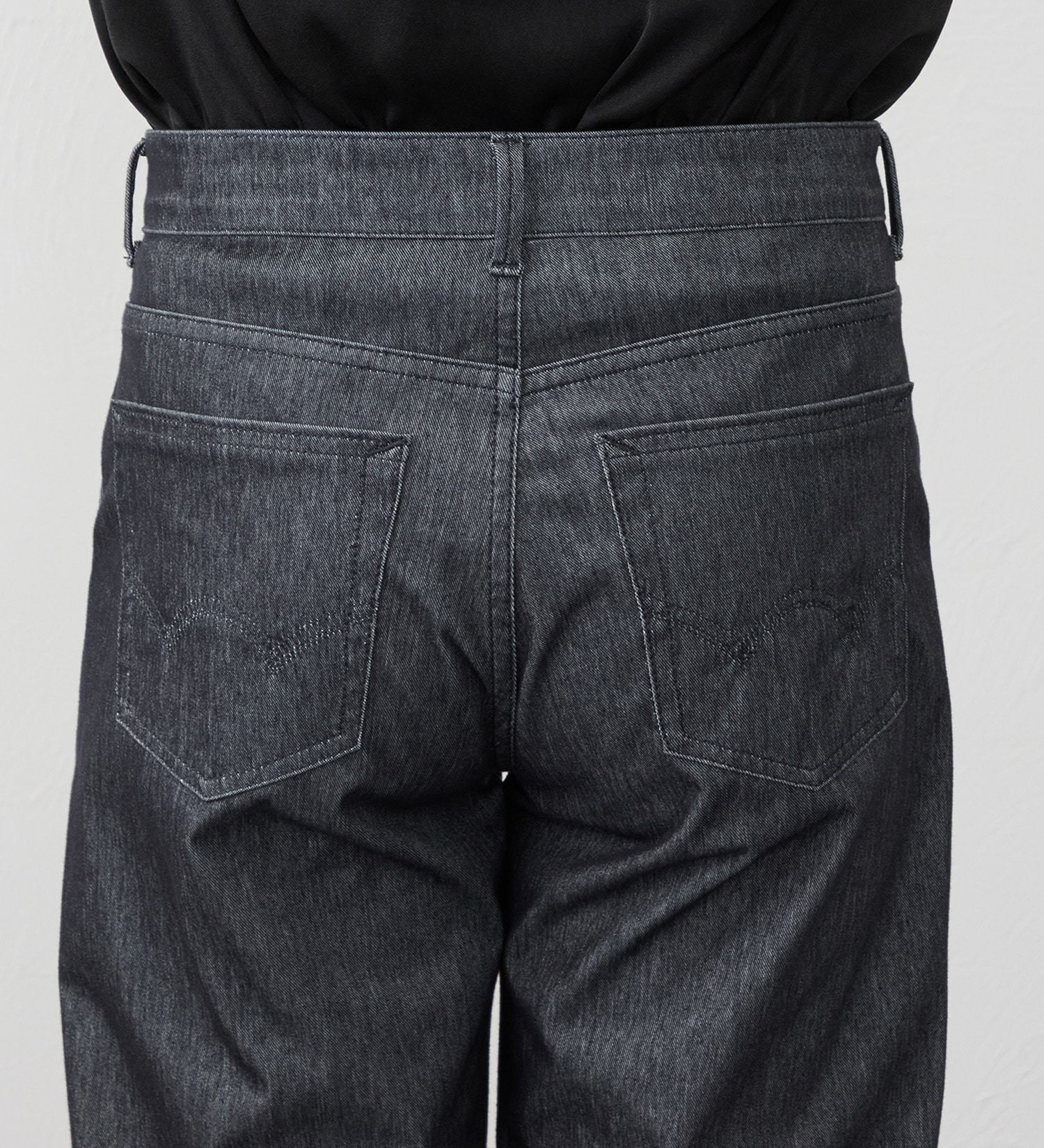 EDWIN(エドウイン)の【試着対象】EDWIN LADIES ジャージーズ イージーワイドデニムパンツ|パンツ/パンツ/レディース|ネイビー