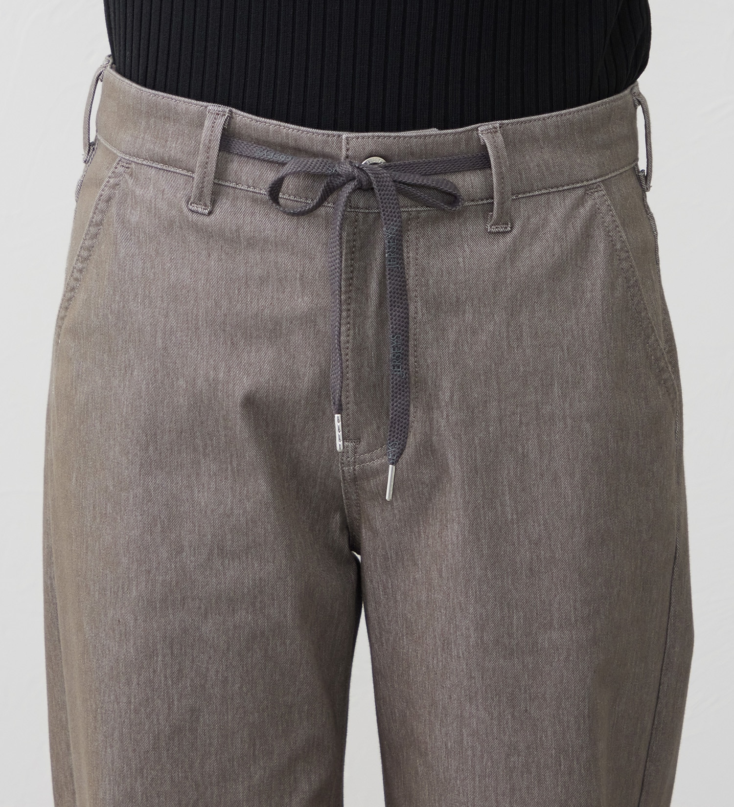 EDWIN(エドウイン)の【試着対象】EDWIN LADIES ジャージーズ イージーワイドデニムパンツ|パンツ/パンツ/レディース|グレイッシュベージュ